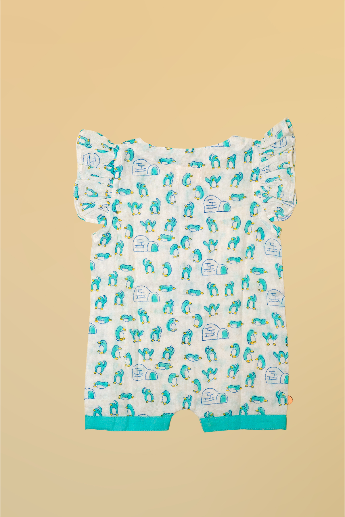Blue Penguin Infant Romper