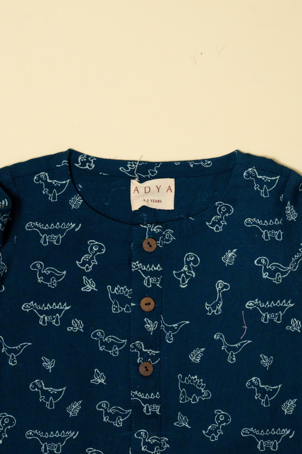 Blue Penguin Block Print Kurta Set