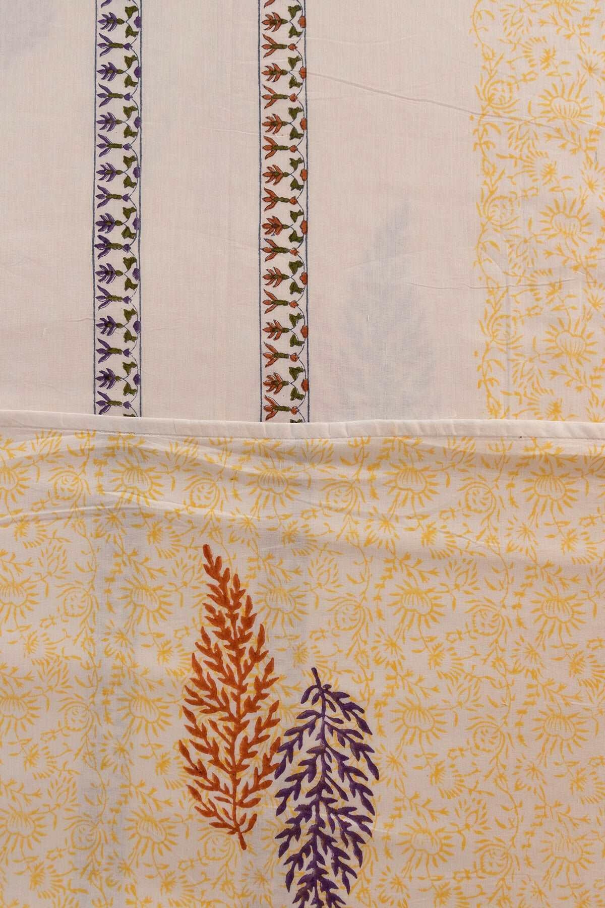 Corn & Cinnamon Leaf Cotton Dohar