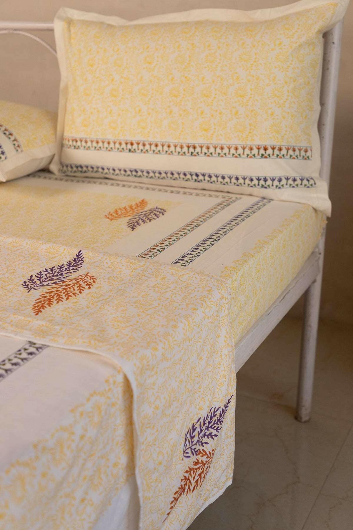 Corn & Cinnamon Leaf Cotton Dohar