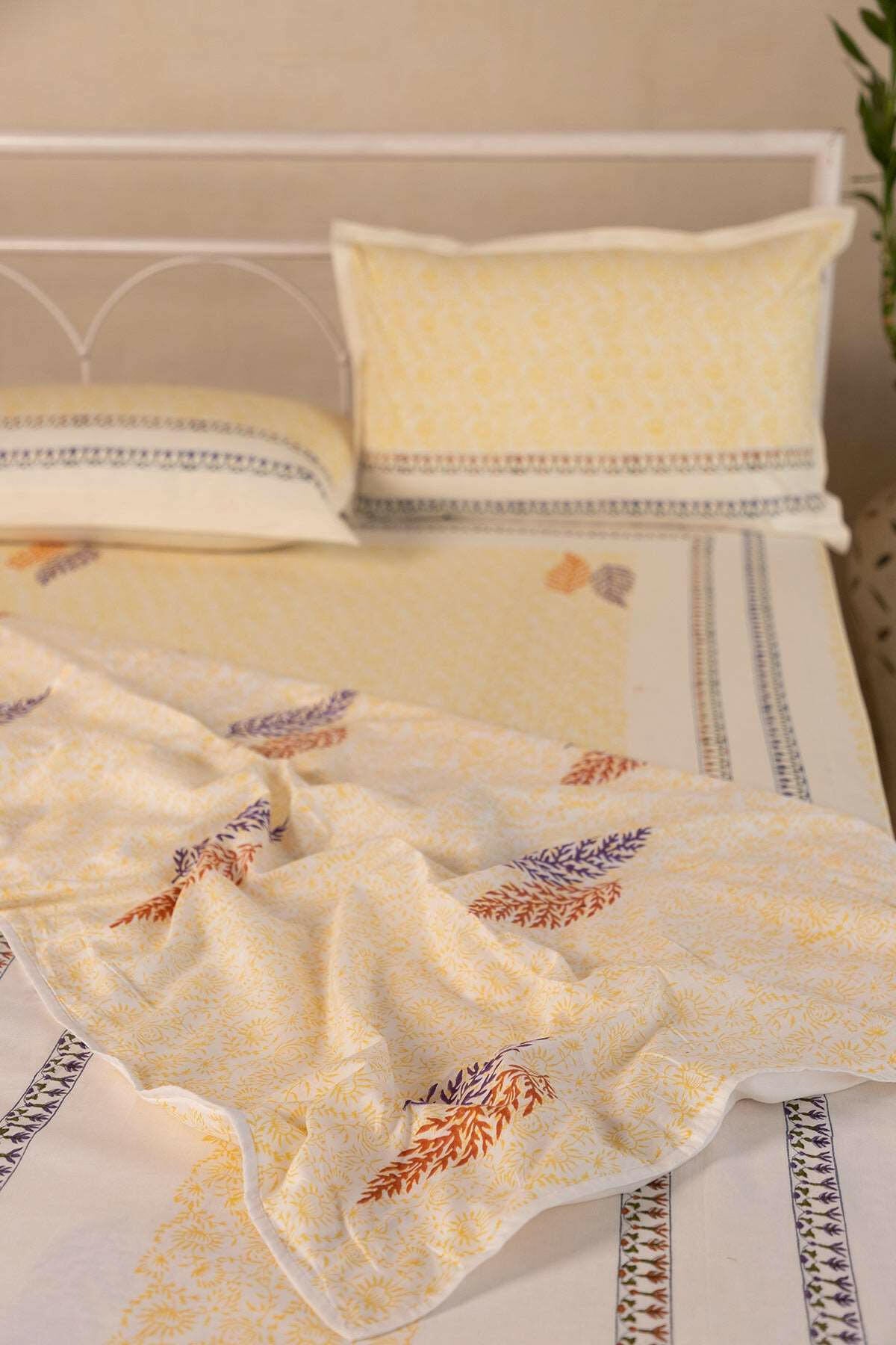 Corn & Cinnamon Leaf Cotton Dohar