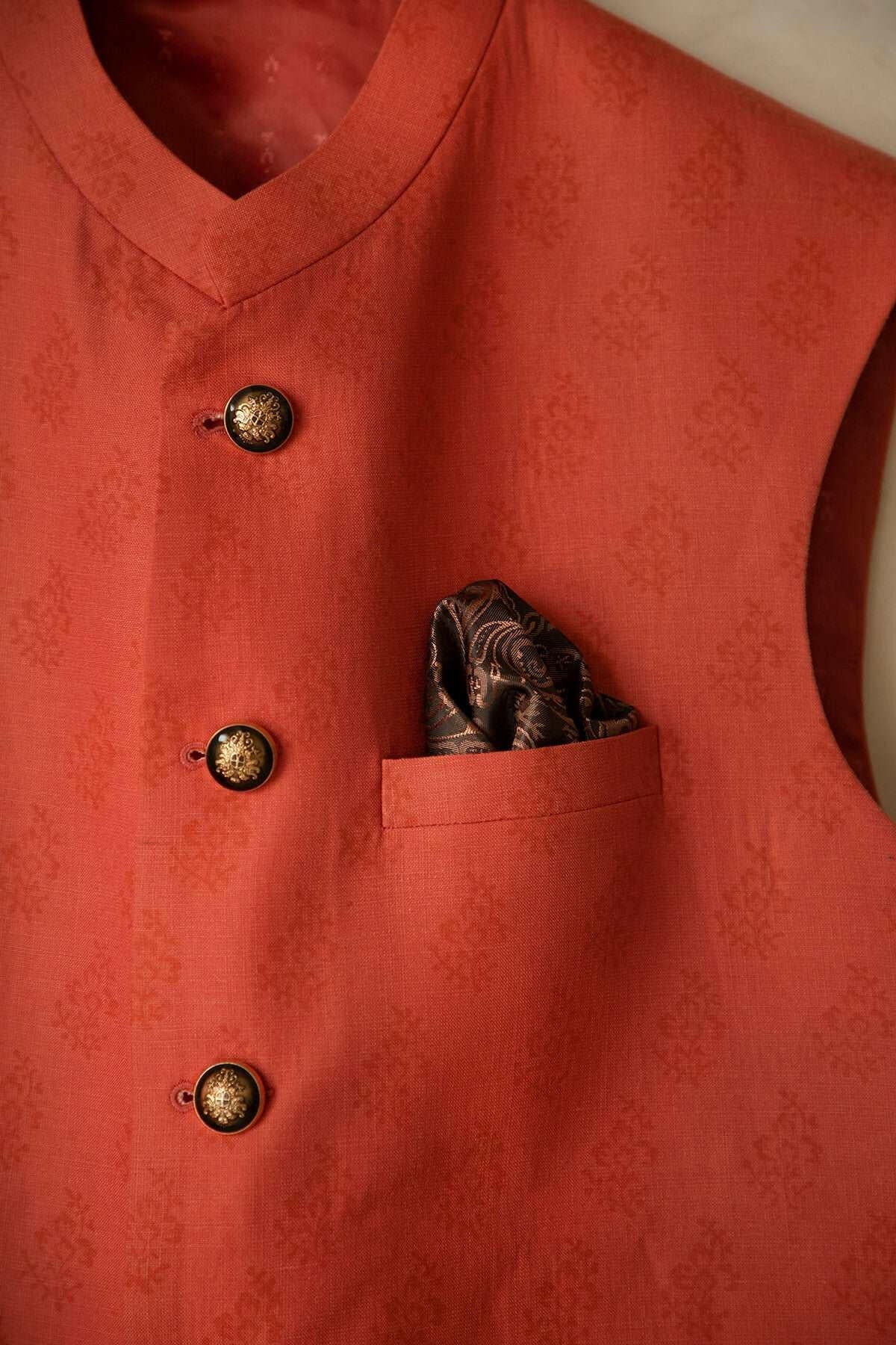 Brick Red Men's Bundi