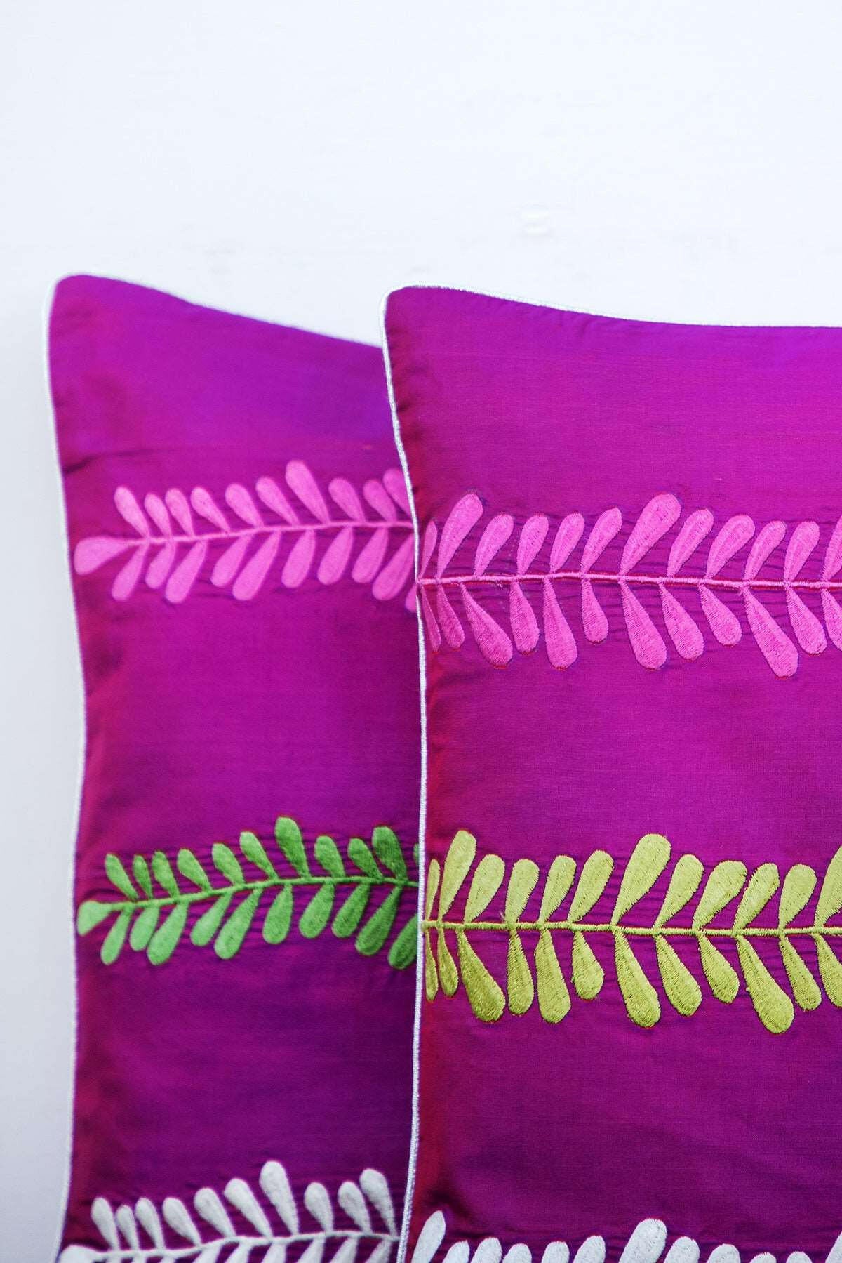 Burgundy Cushion Set