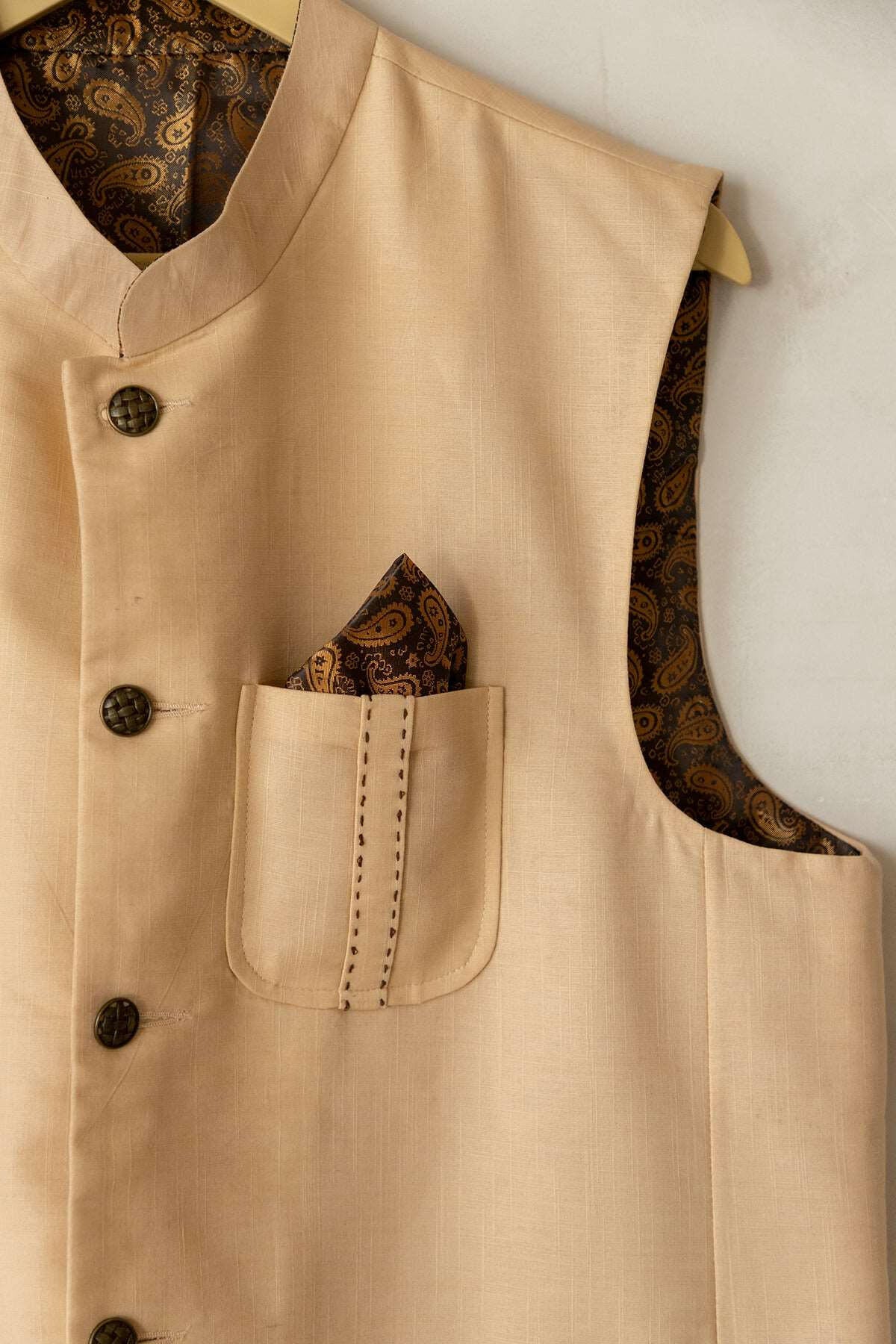 Creamy Hues Men's Bundi