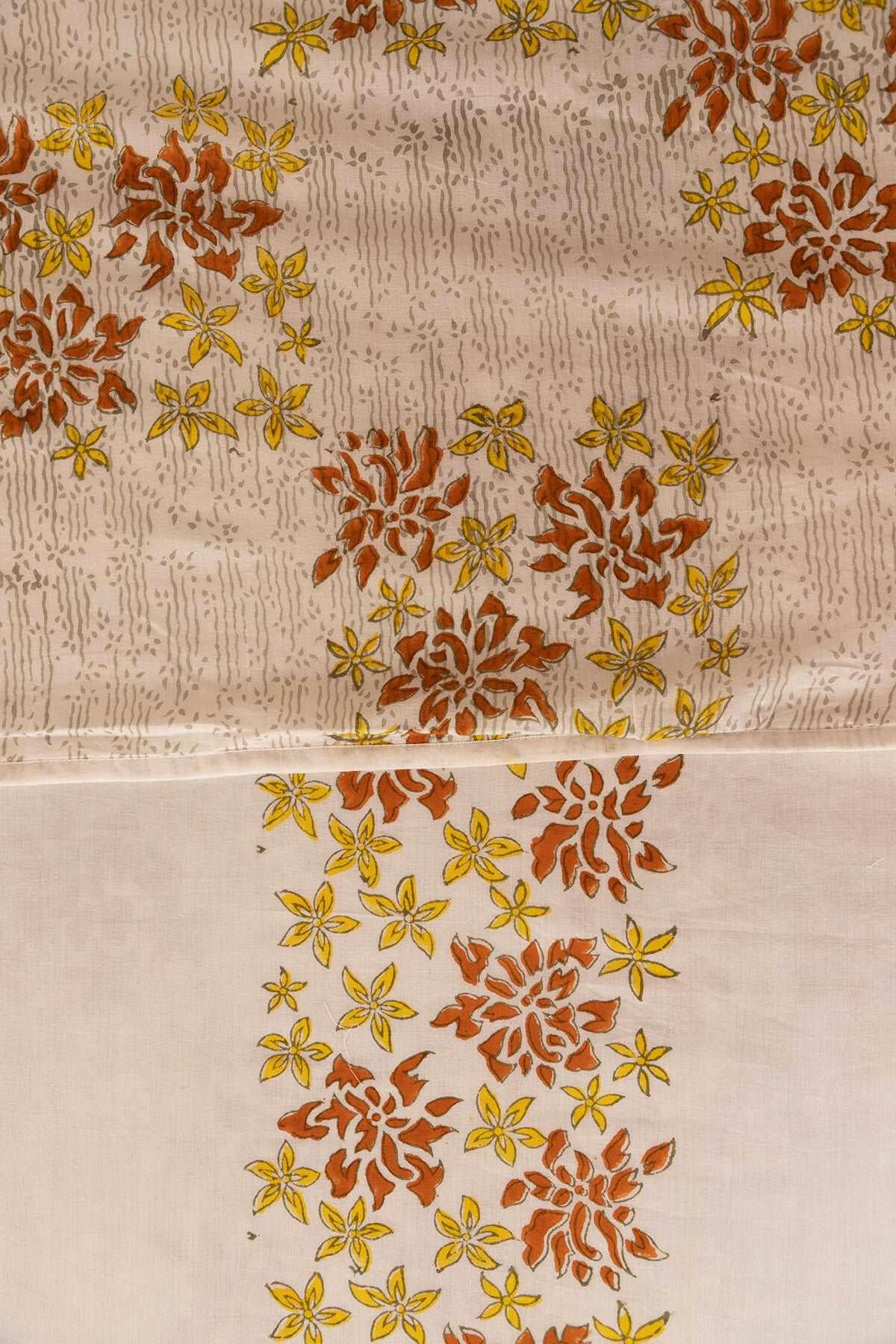 Honey & Hazel Bougainvillea Cotton Dohar