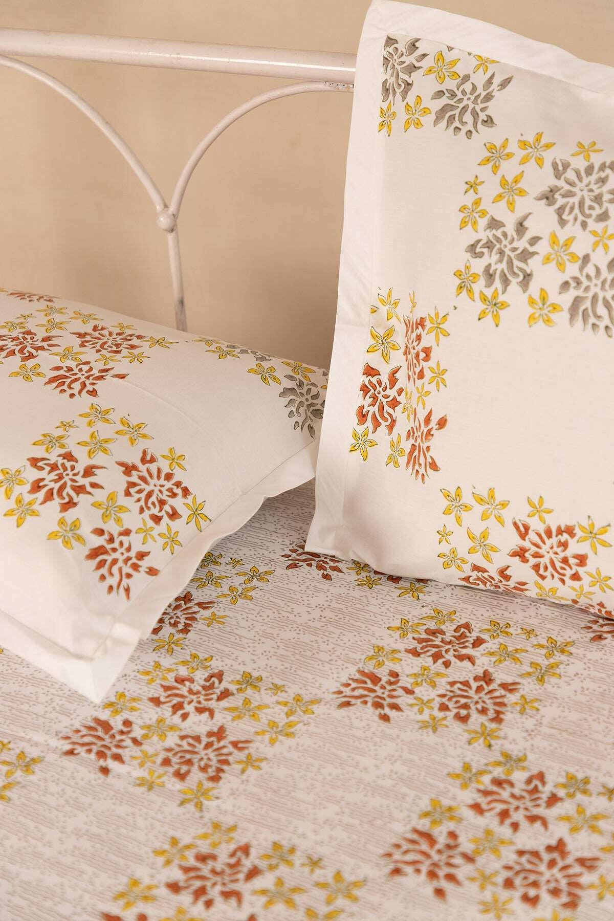 Honey & Hazel Bougainvillea Bedsheet