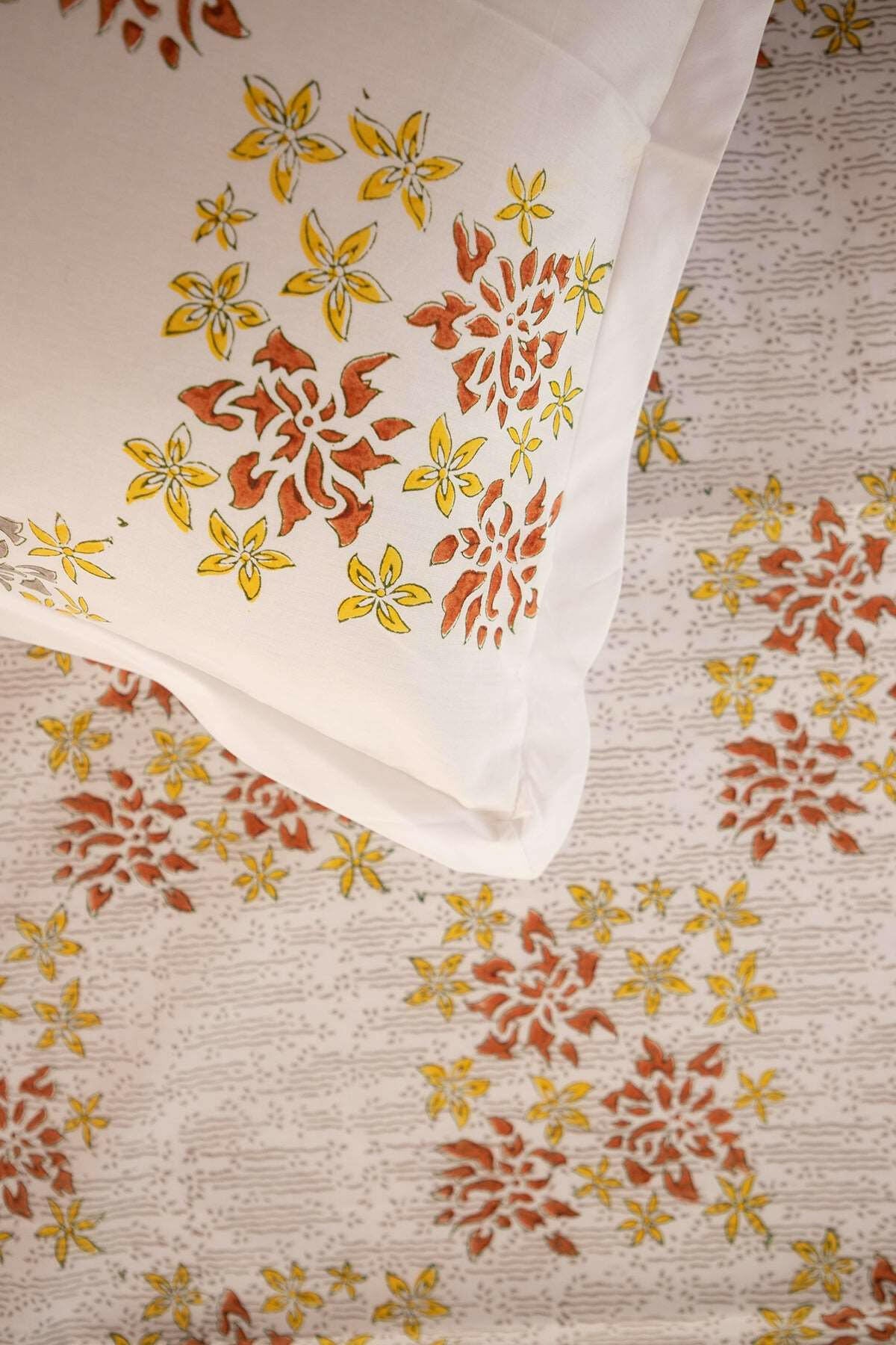 Honey & Hazel Bougainvillea Bedsheet