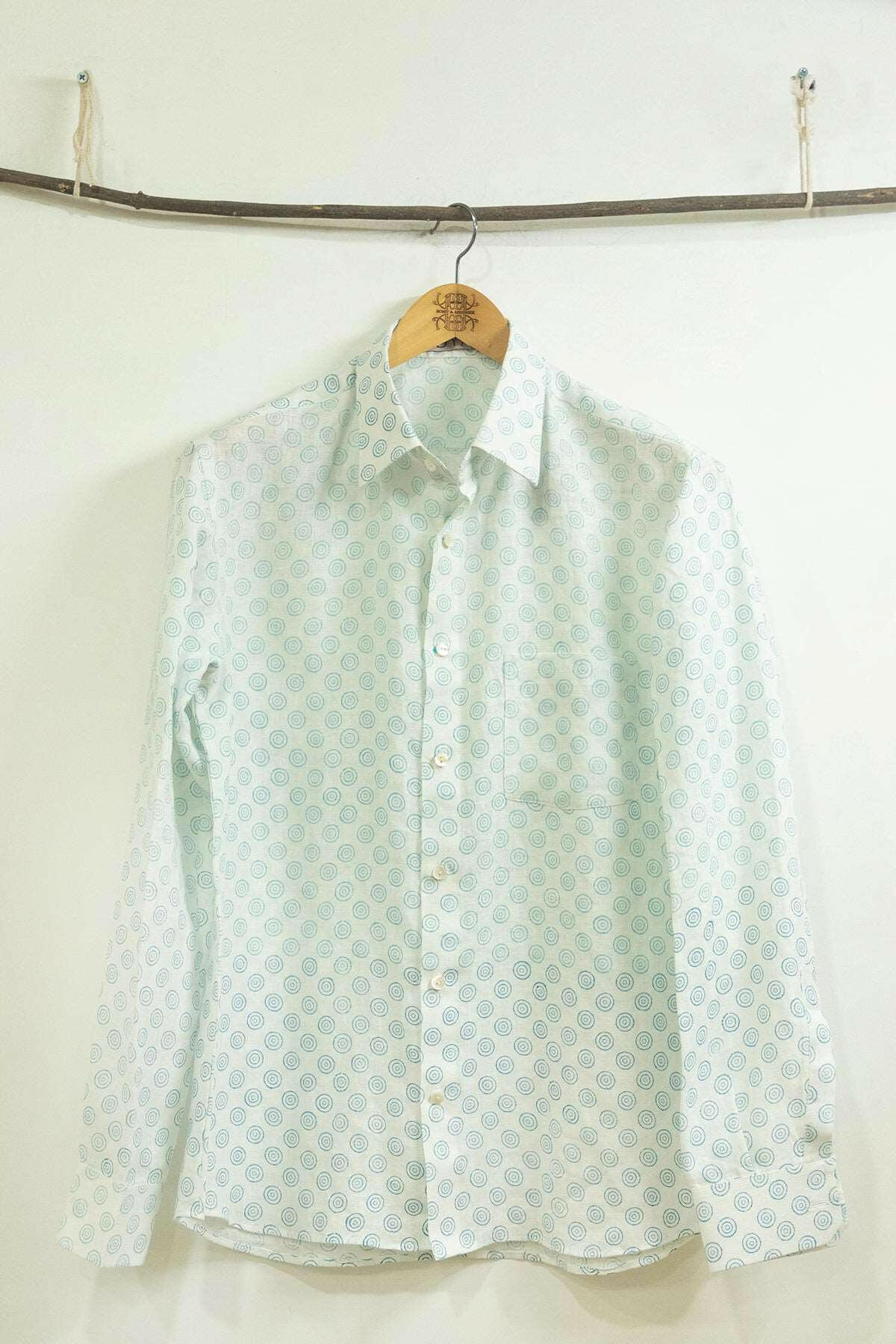 Abalone White Men's Shirt