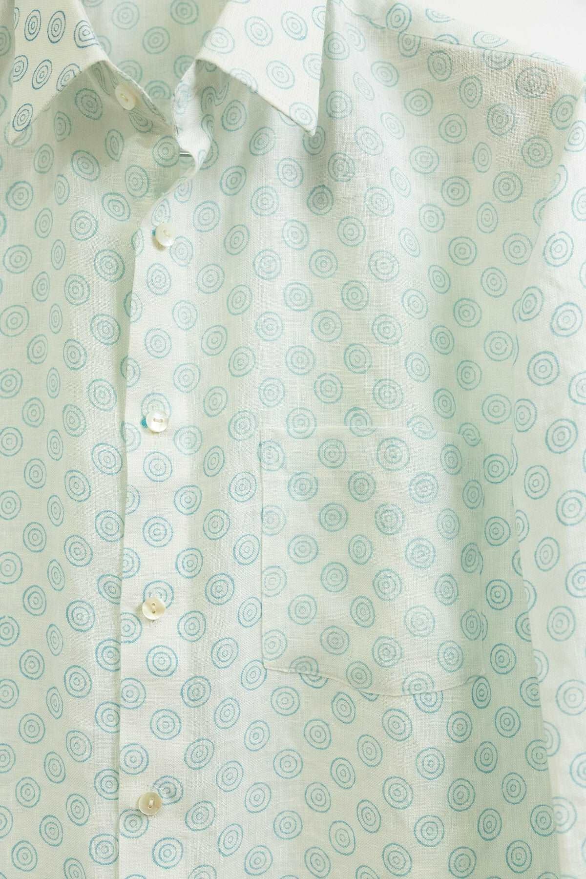 Abalone White Men's Shirt