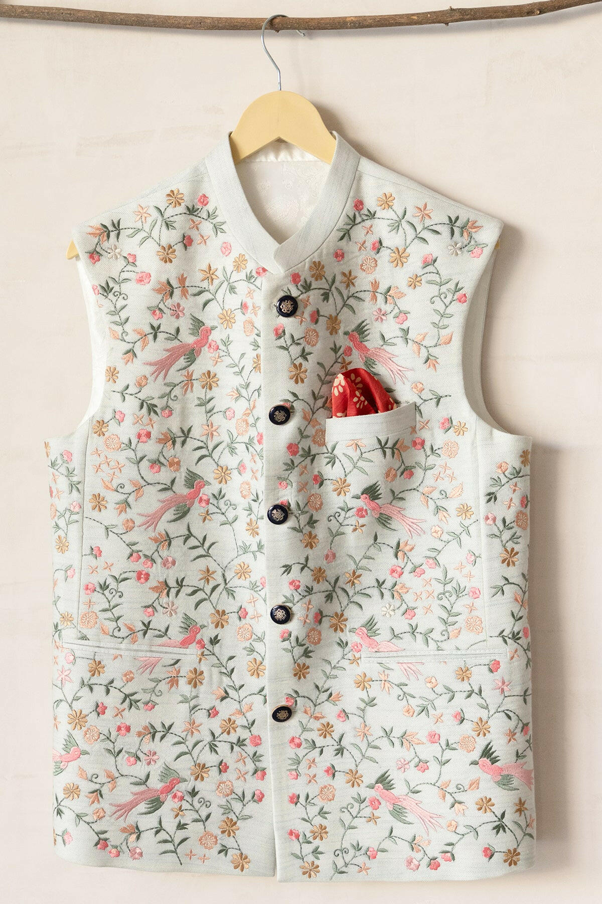 Pale Roseate Men's Bundi