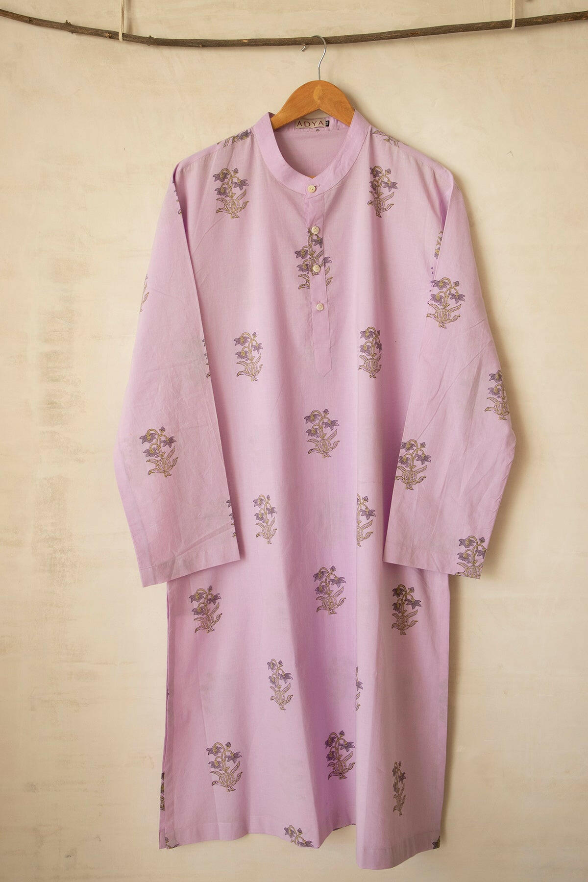 Crocus Petal Men's Kurta