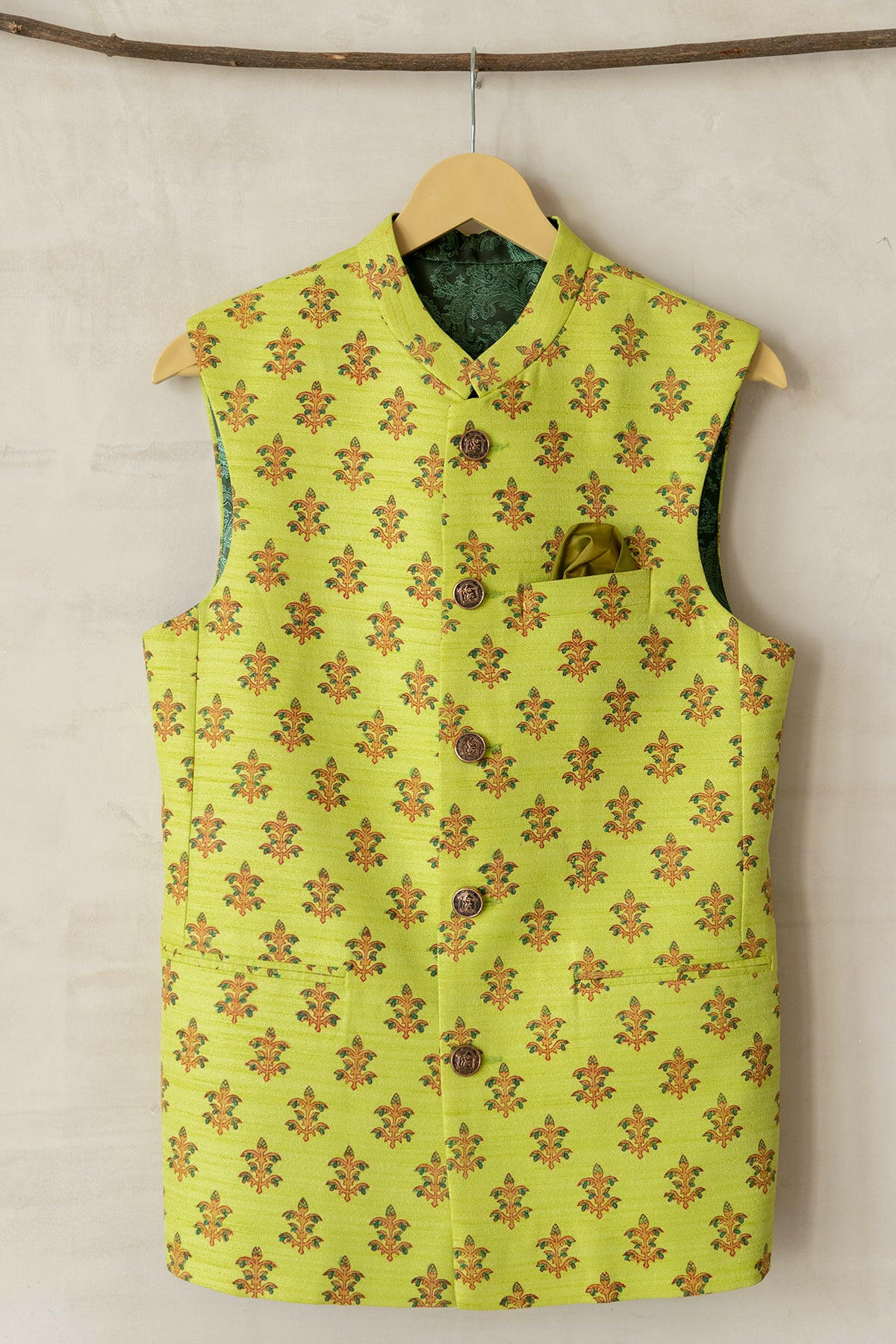 Lime Green Men's Bundi