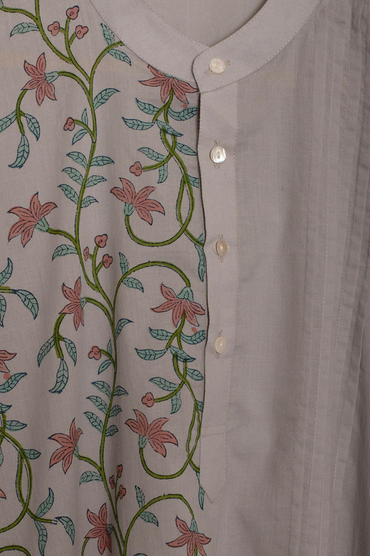 Sleet Grey Men's Kurta