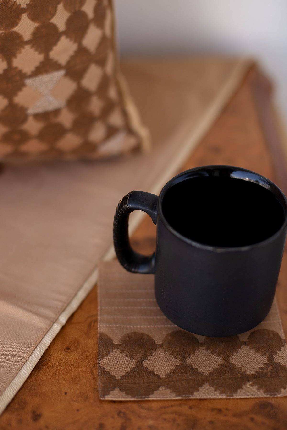 Geometric Treasure Cushion & Runner Set