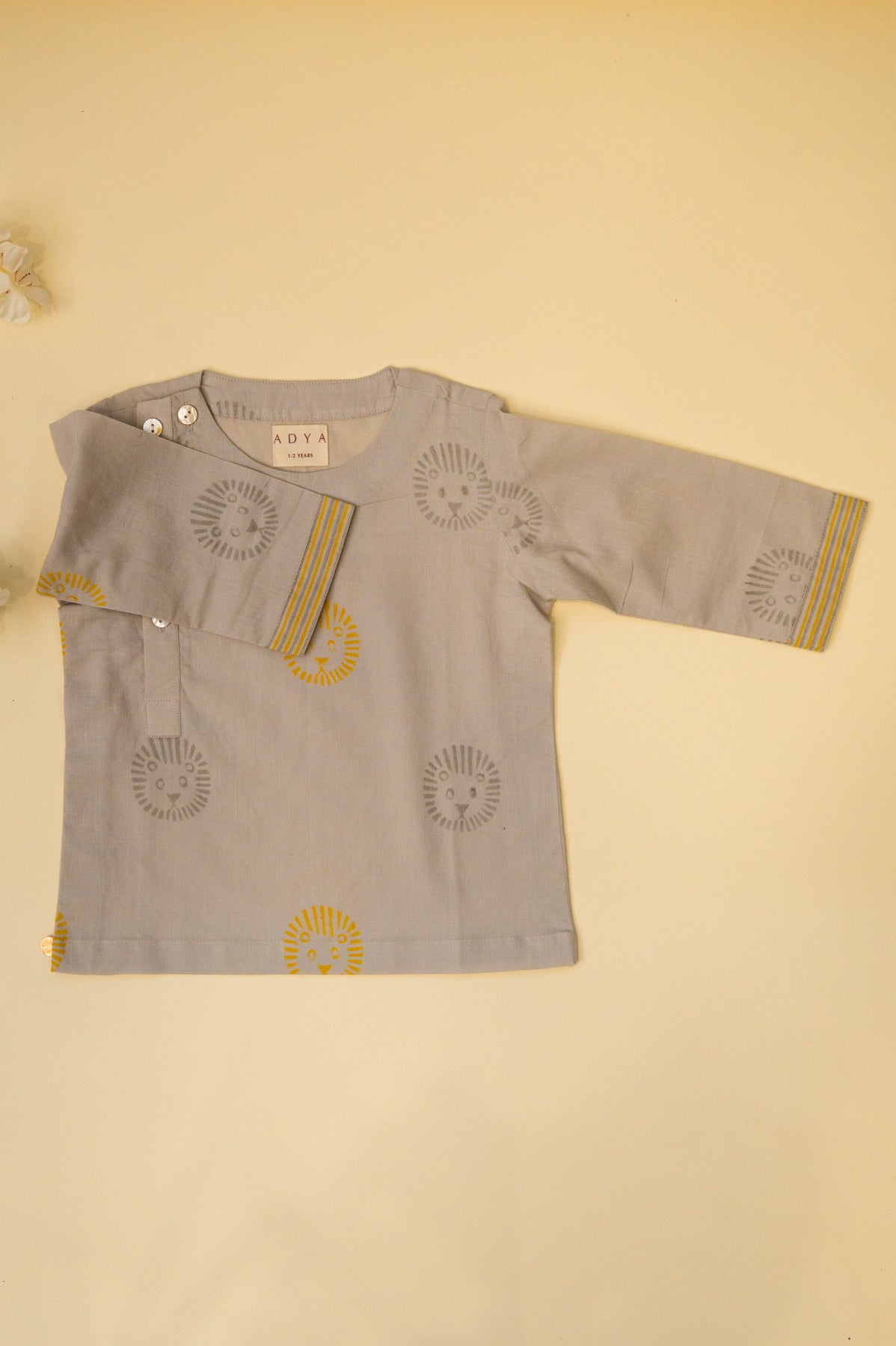 Grey Lion Kids Night Suit
