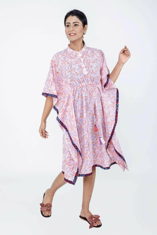 Baby Pink Women's Kaftan