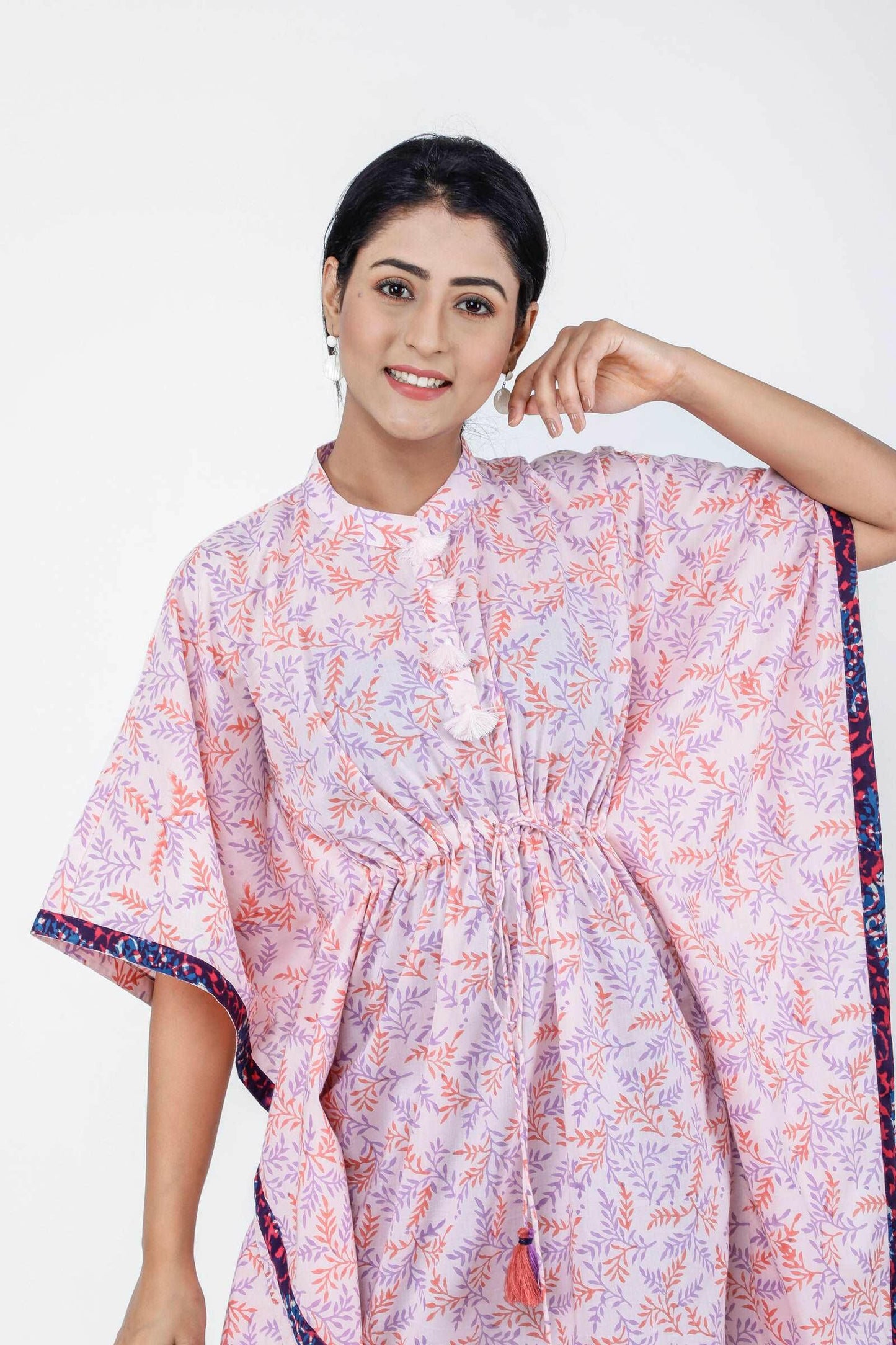 Baby Pink Women's Kaftan
