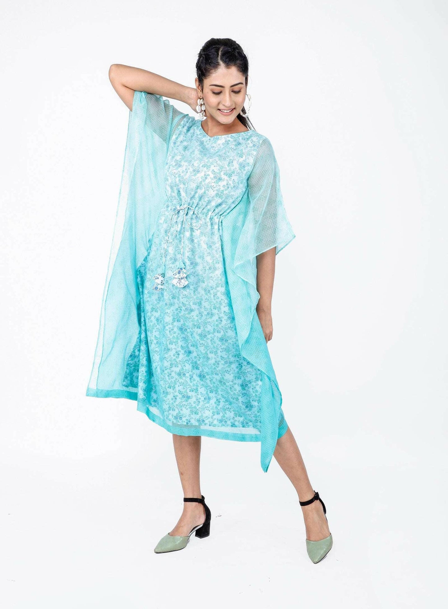 Biscay Green Ombre Women's Kaftan