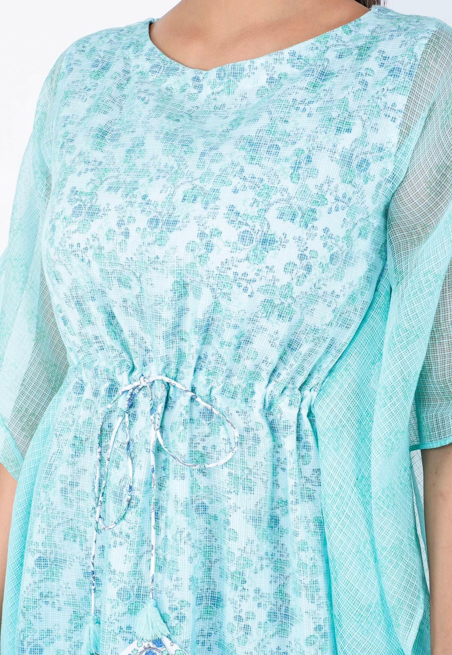 Biscay Green Ombre Women's Kaftan