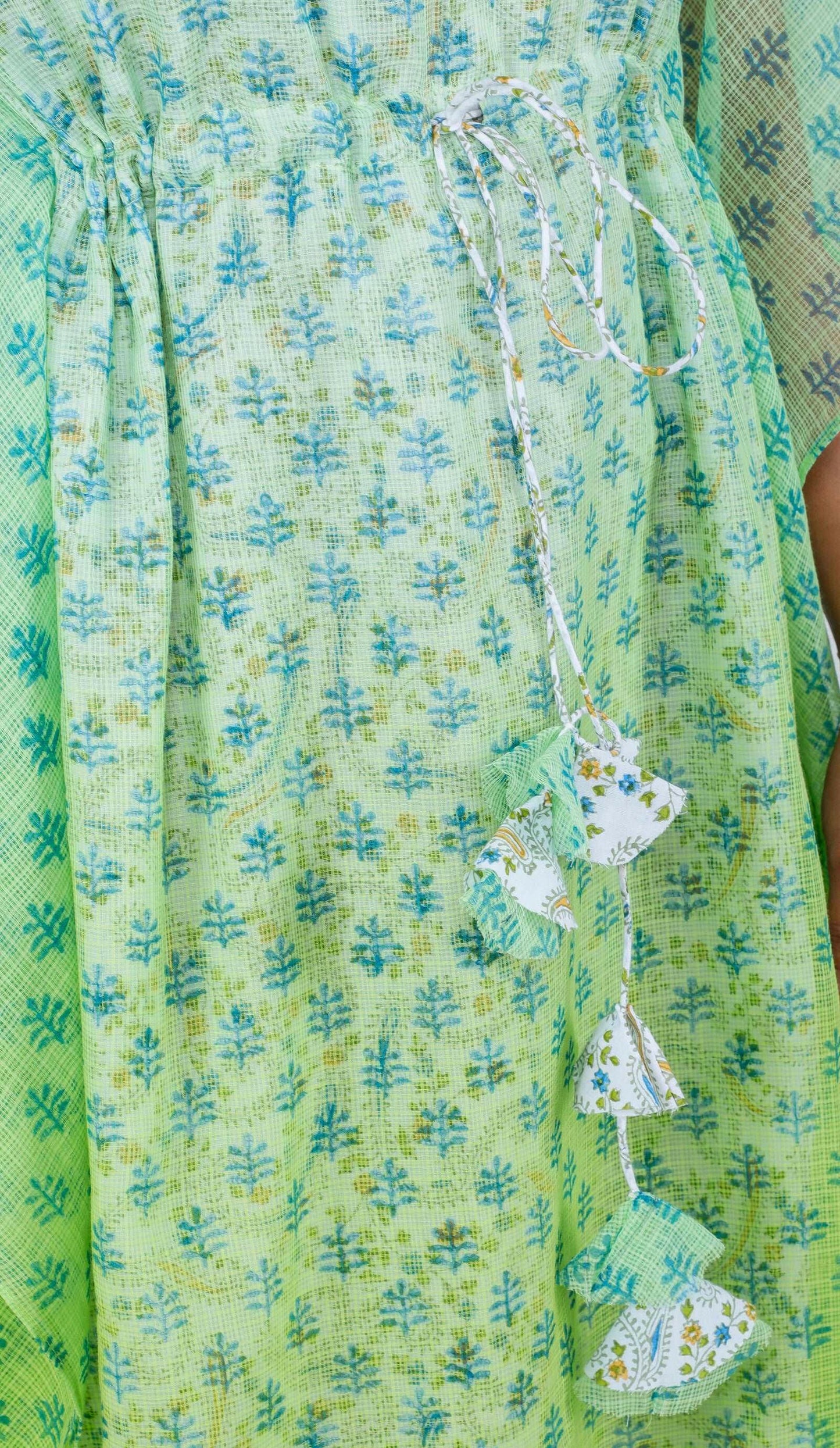 Green Apple Ombre Women's Kaftan