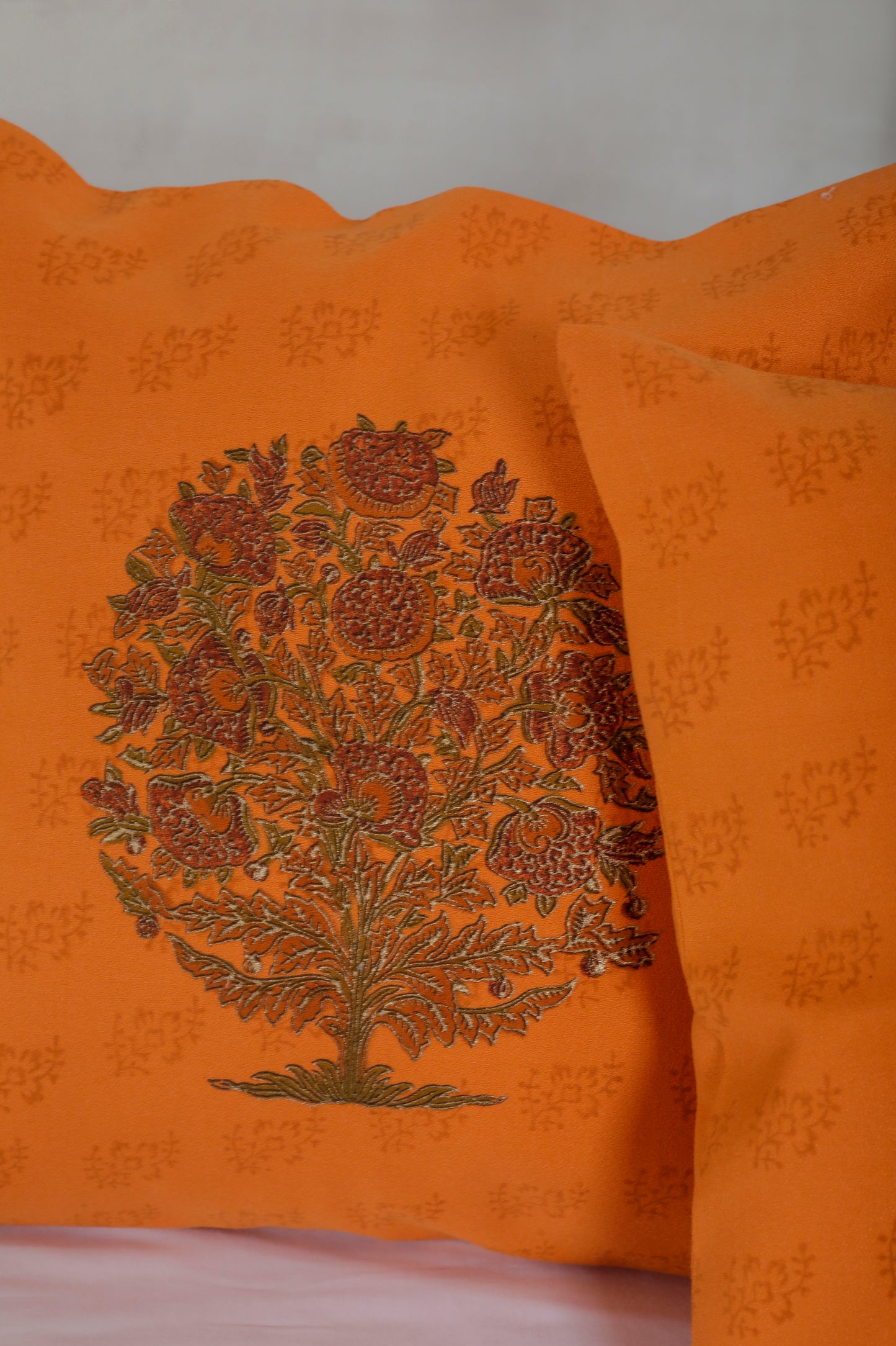 Mandarin Orange Cushion Cover