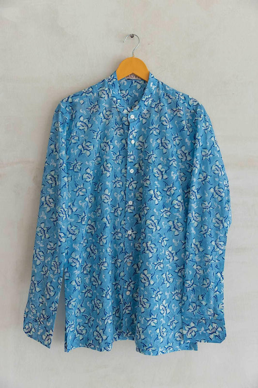 Blue Rose Men's Shirt