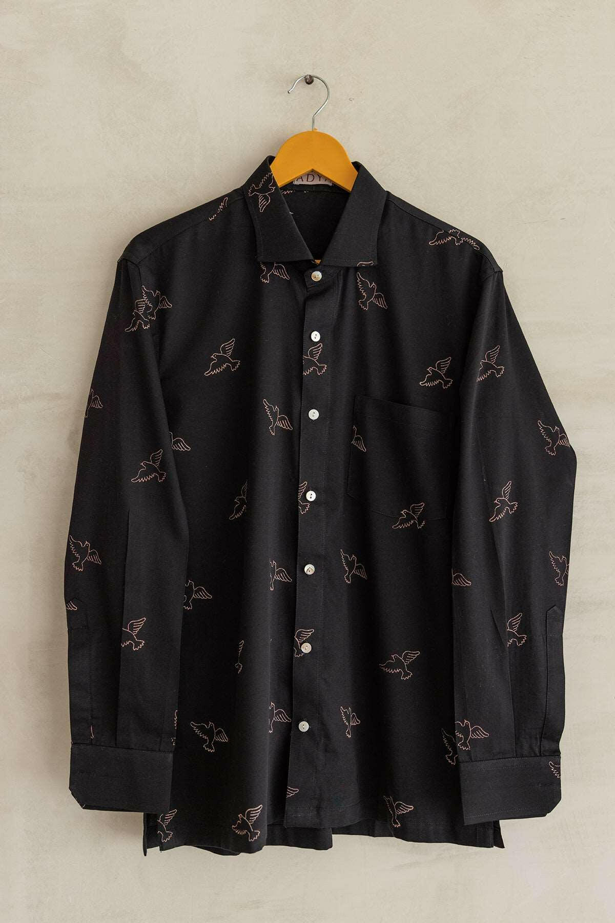 Black Bird Men's Shirt