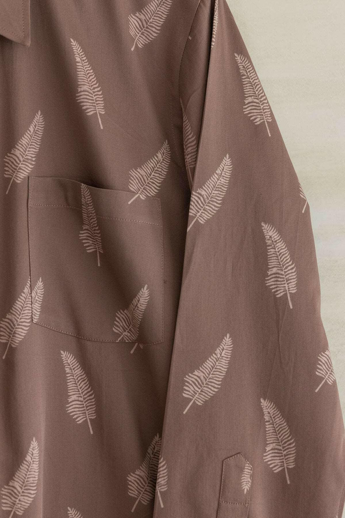 Feather Leaf Men's Shirt