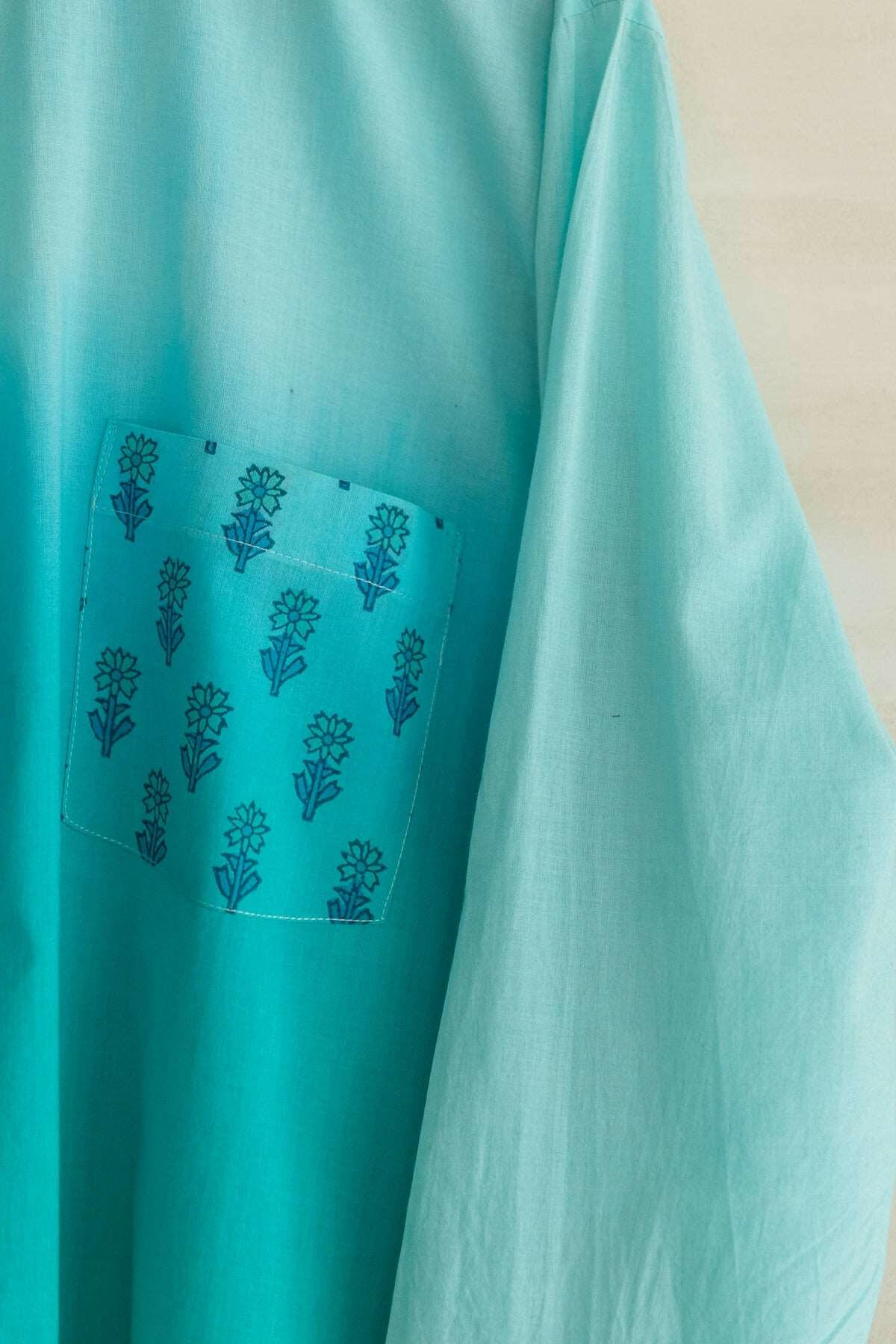 Green Ombre Men's Shirt