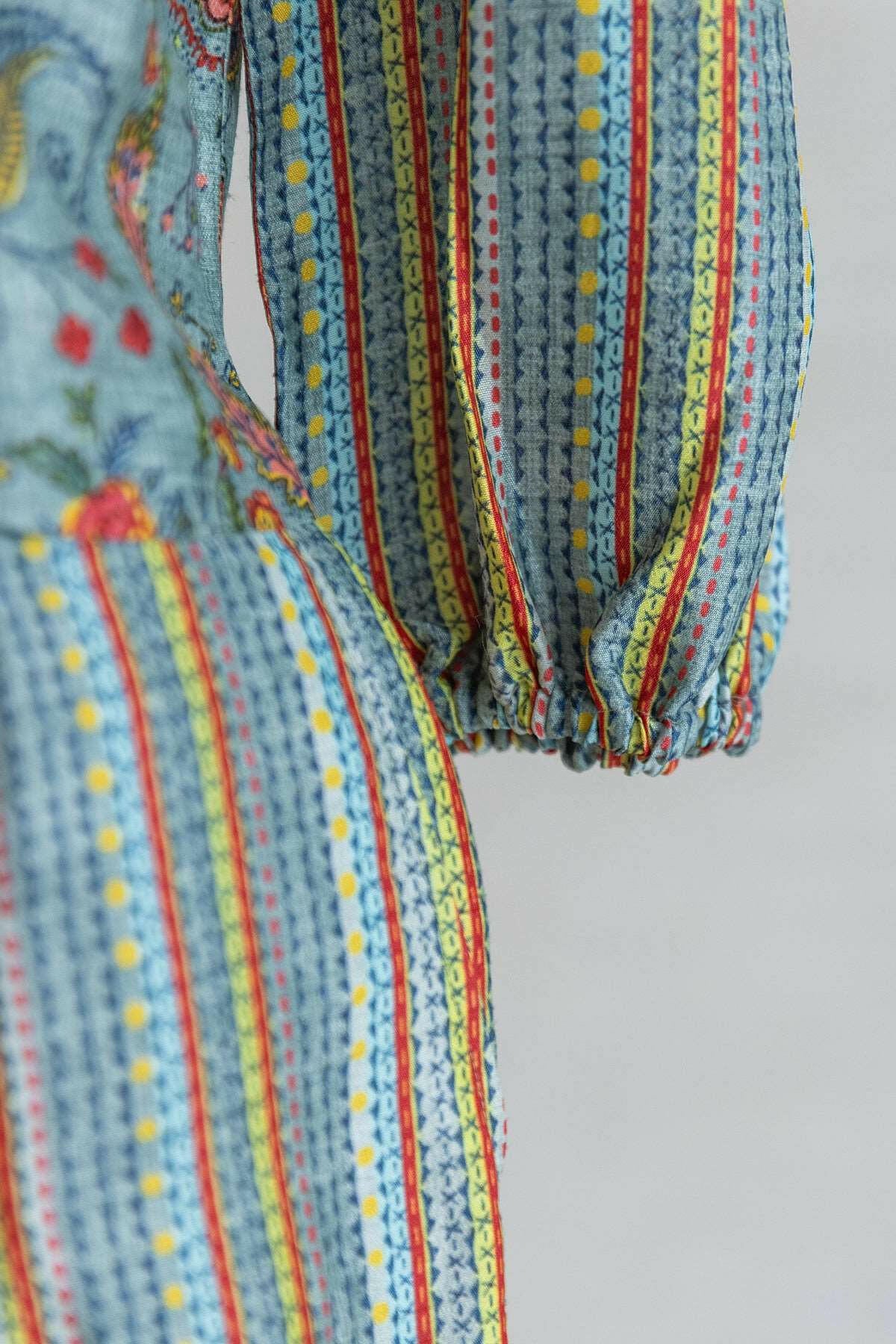 Aqua Floral Co-ord Set