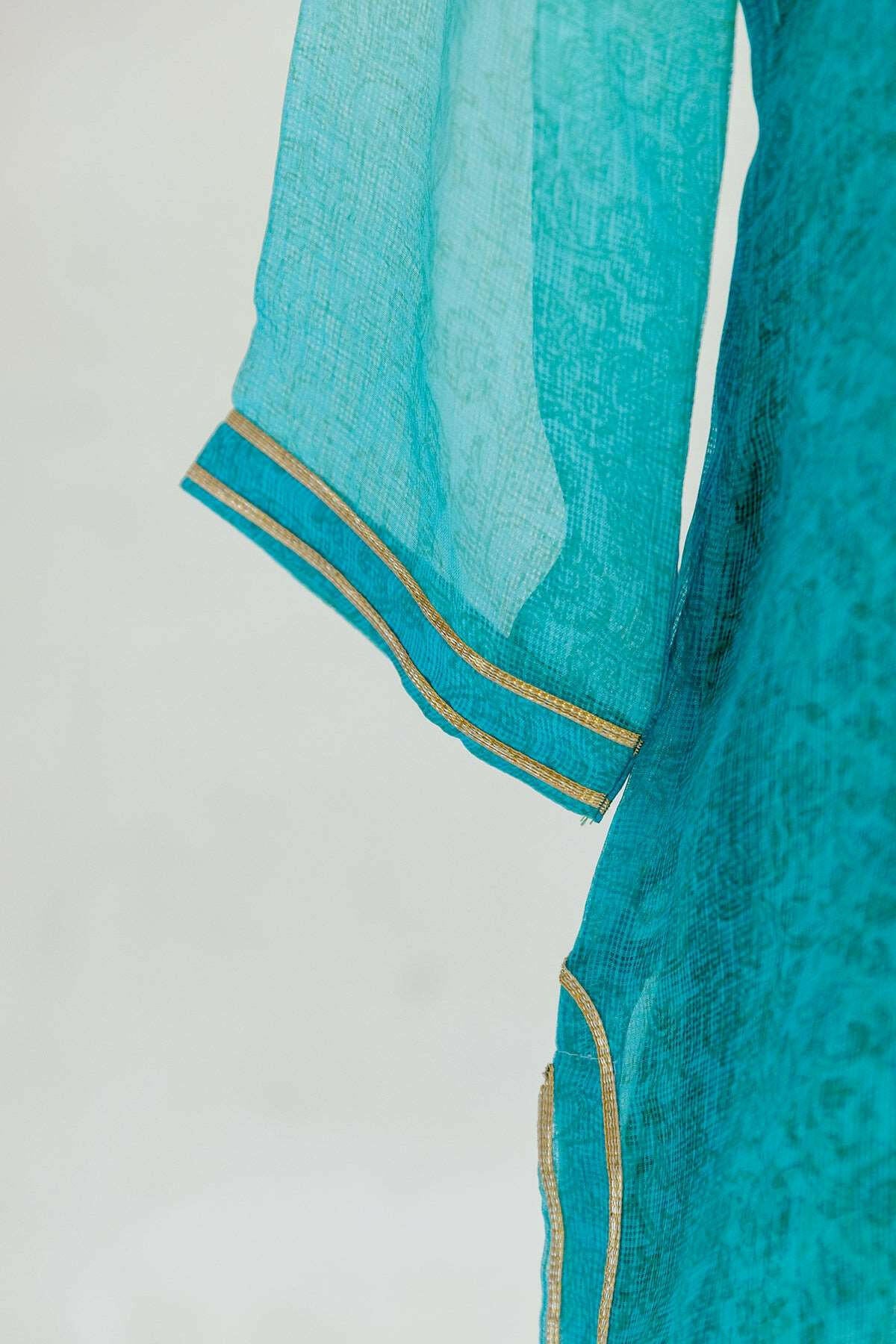 Carnival Glass Kota Silk Kurta