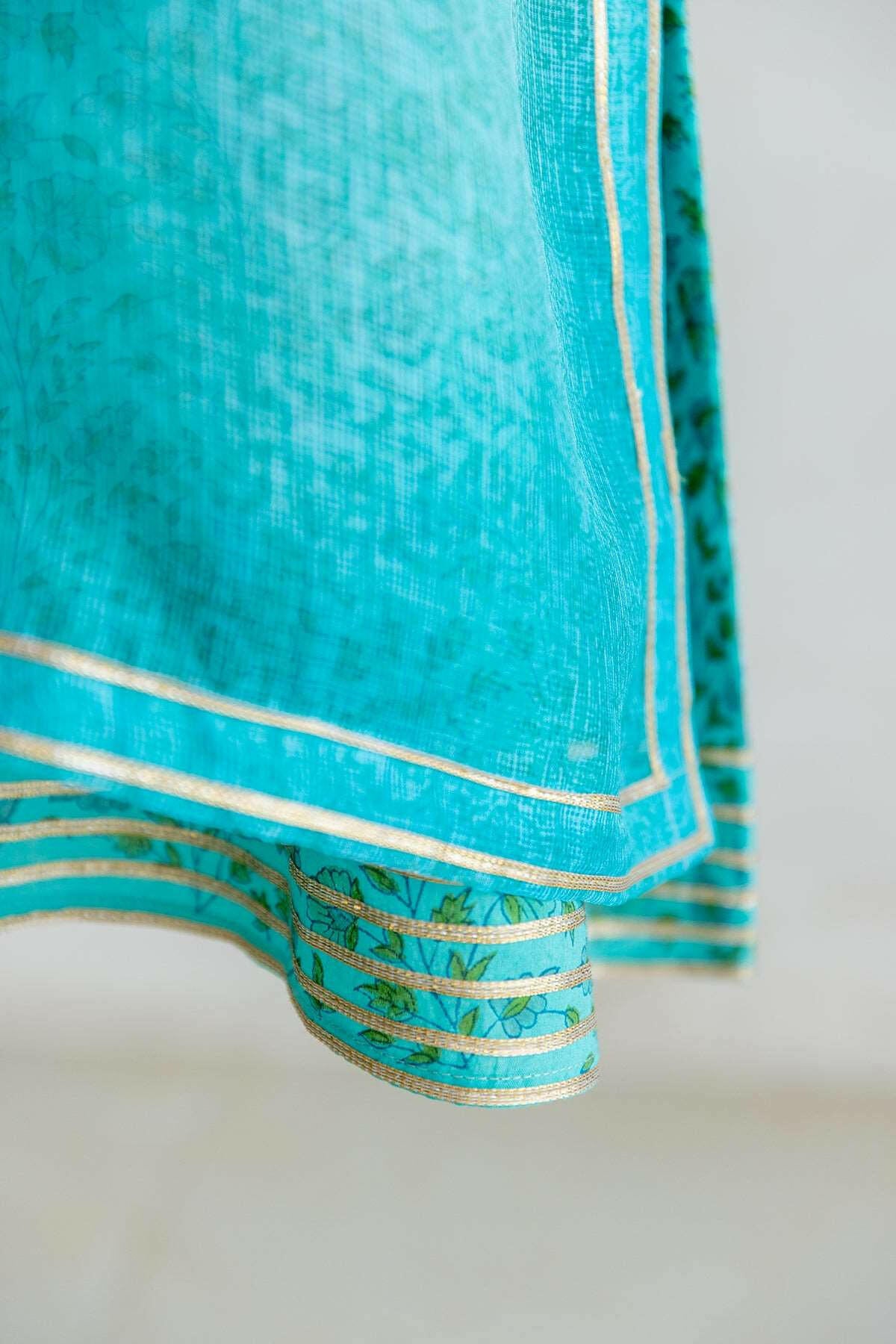 Carnival Glass Kota Silk Kurta