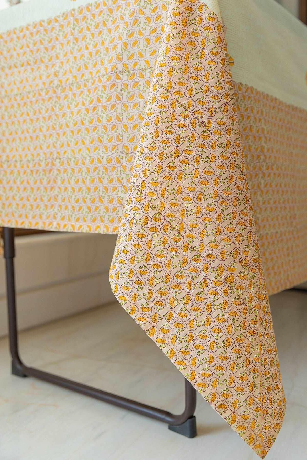 Dandelion Yellow Lotus Table Cover