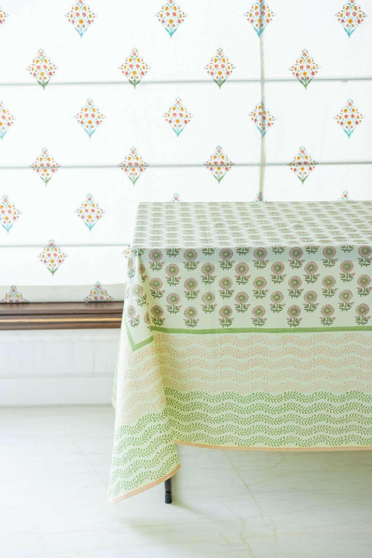 Flax Yellow Table Cover