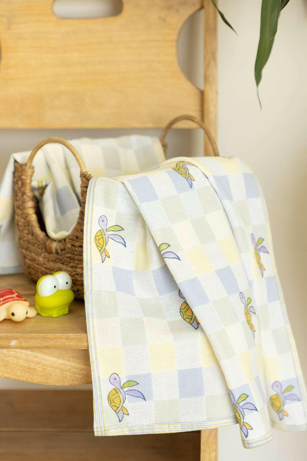 Cool Turtle Kids Towel
