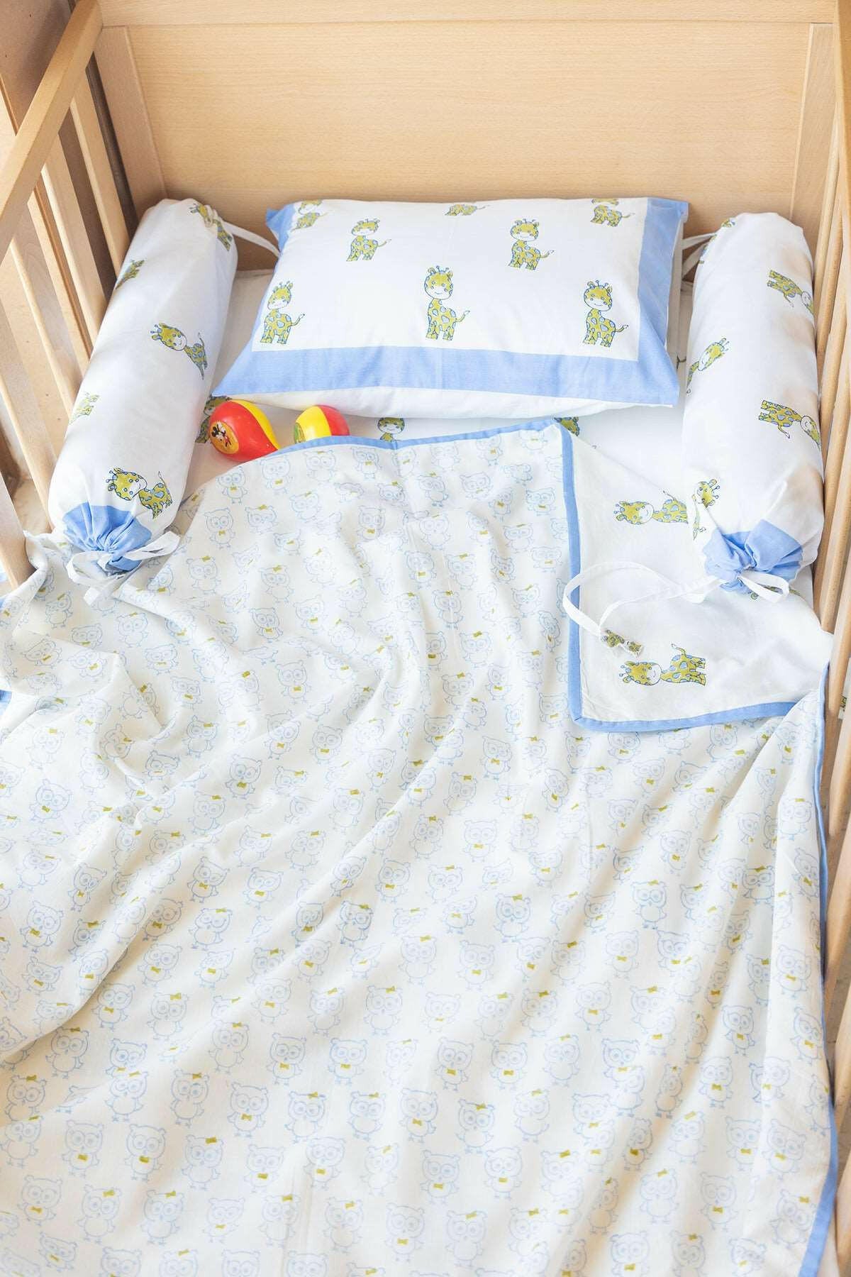 Blue & Green Giraffe Baby Dohar