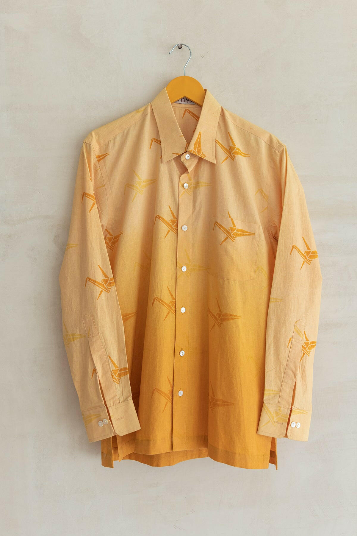 Origami Ombre Men's Shirt