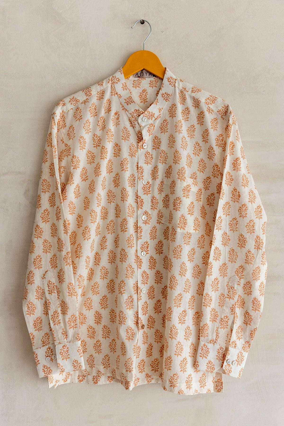 Tiger Lily Orange Men's Shirt
