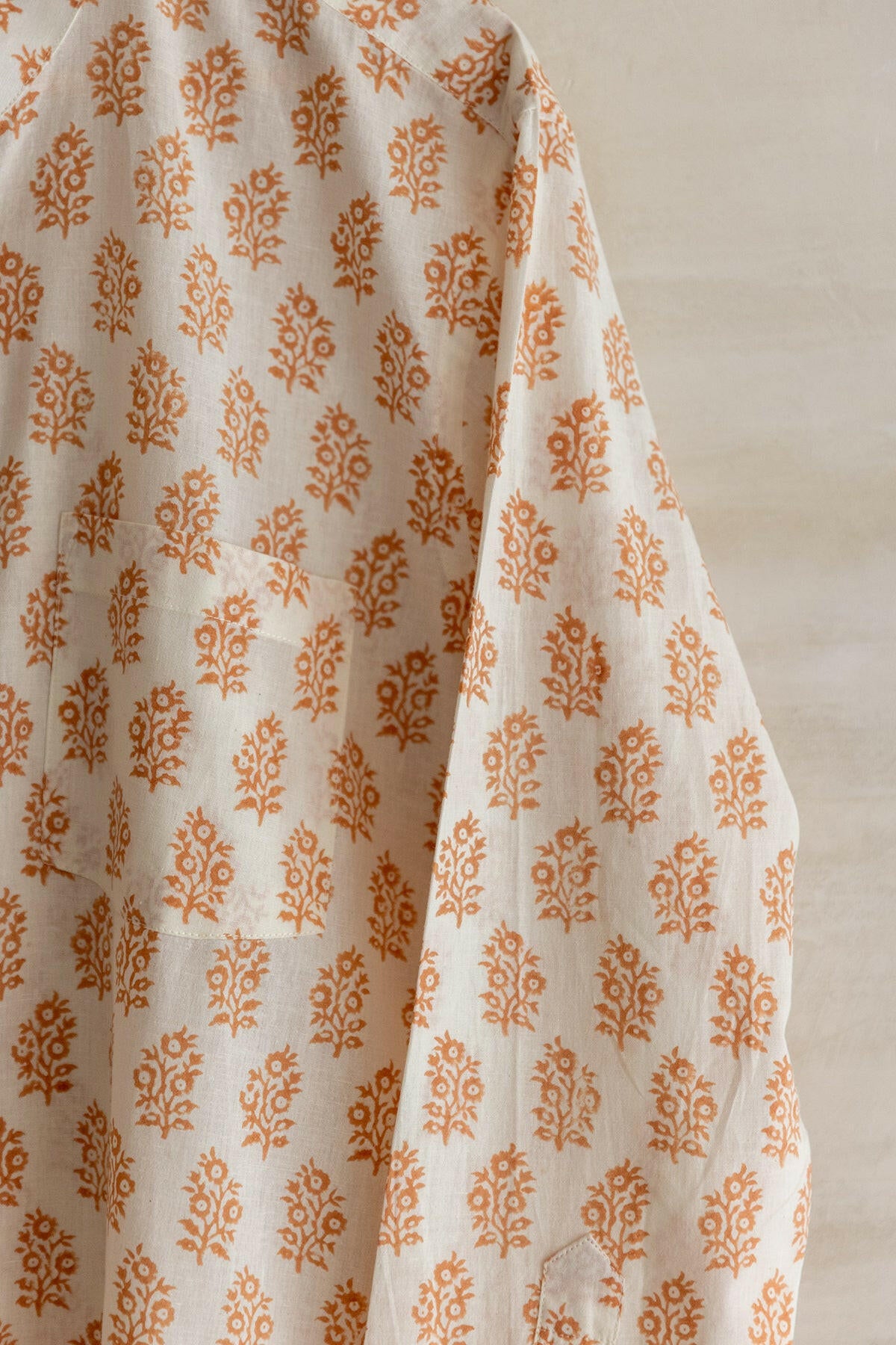 Tiger Lily Orange Men's Shirt