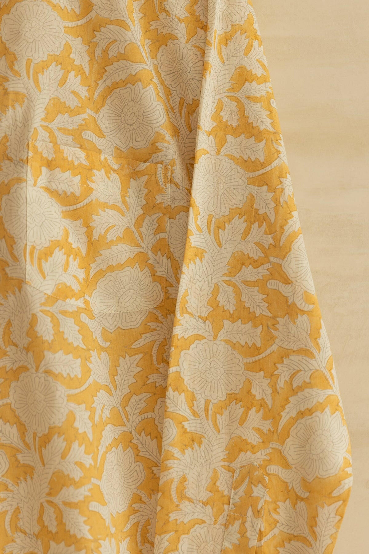 Ochre Yellow Men's Shirt