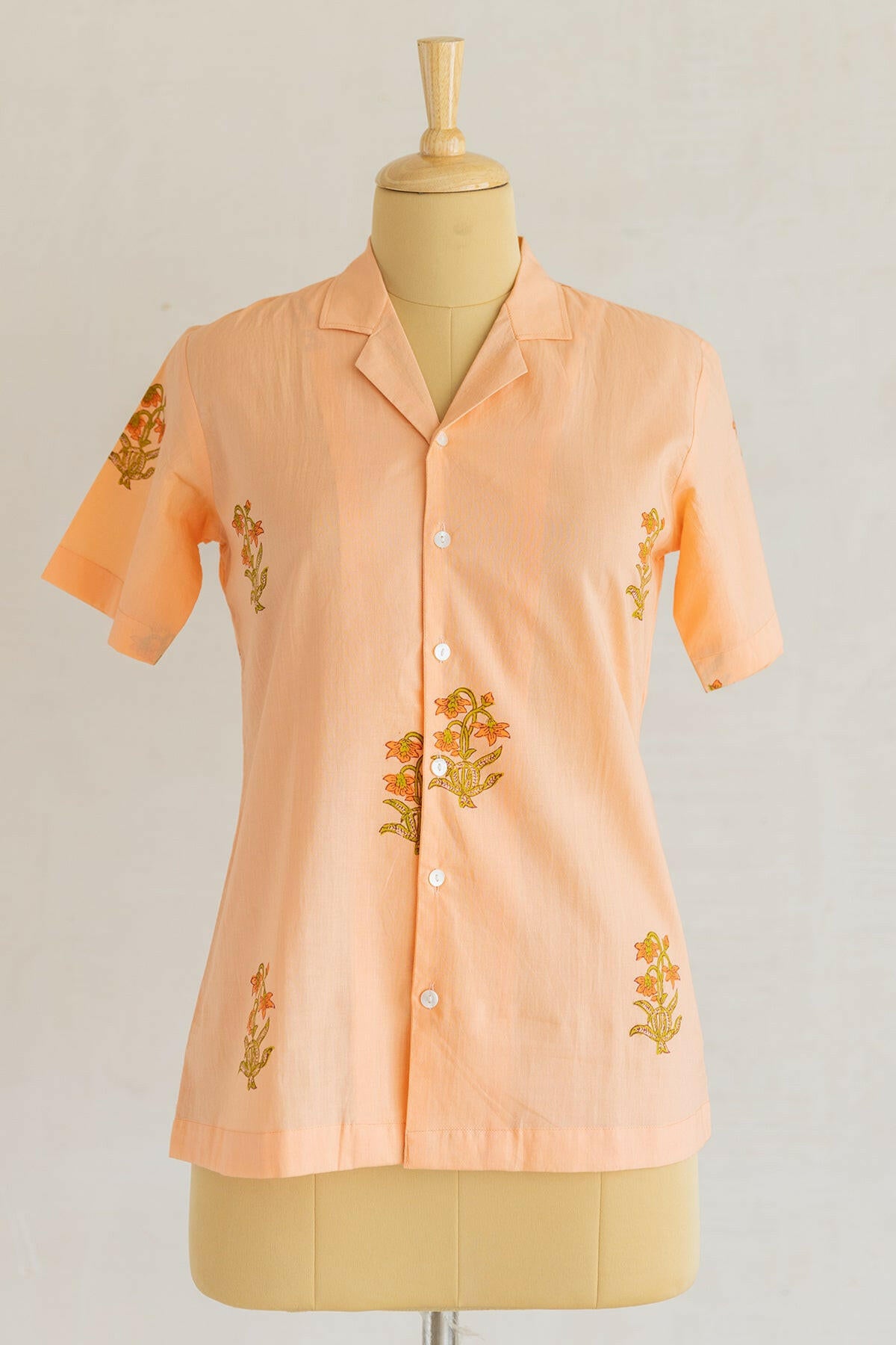 Apricot Orange Shirt