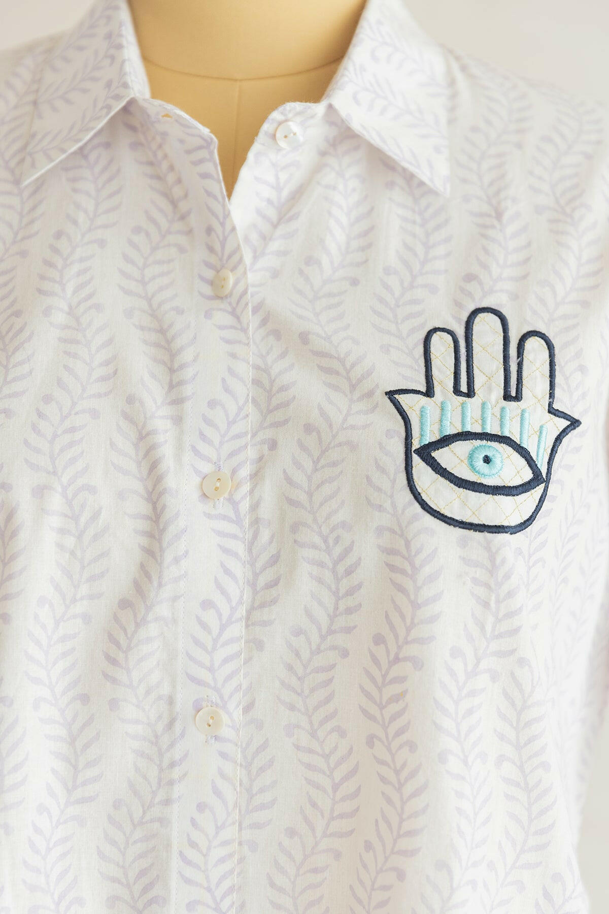 Lavender Hamsa Shirt