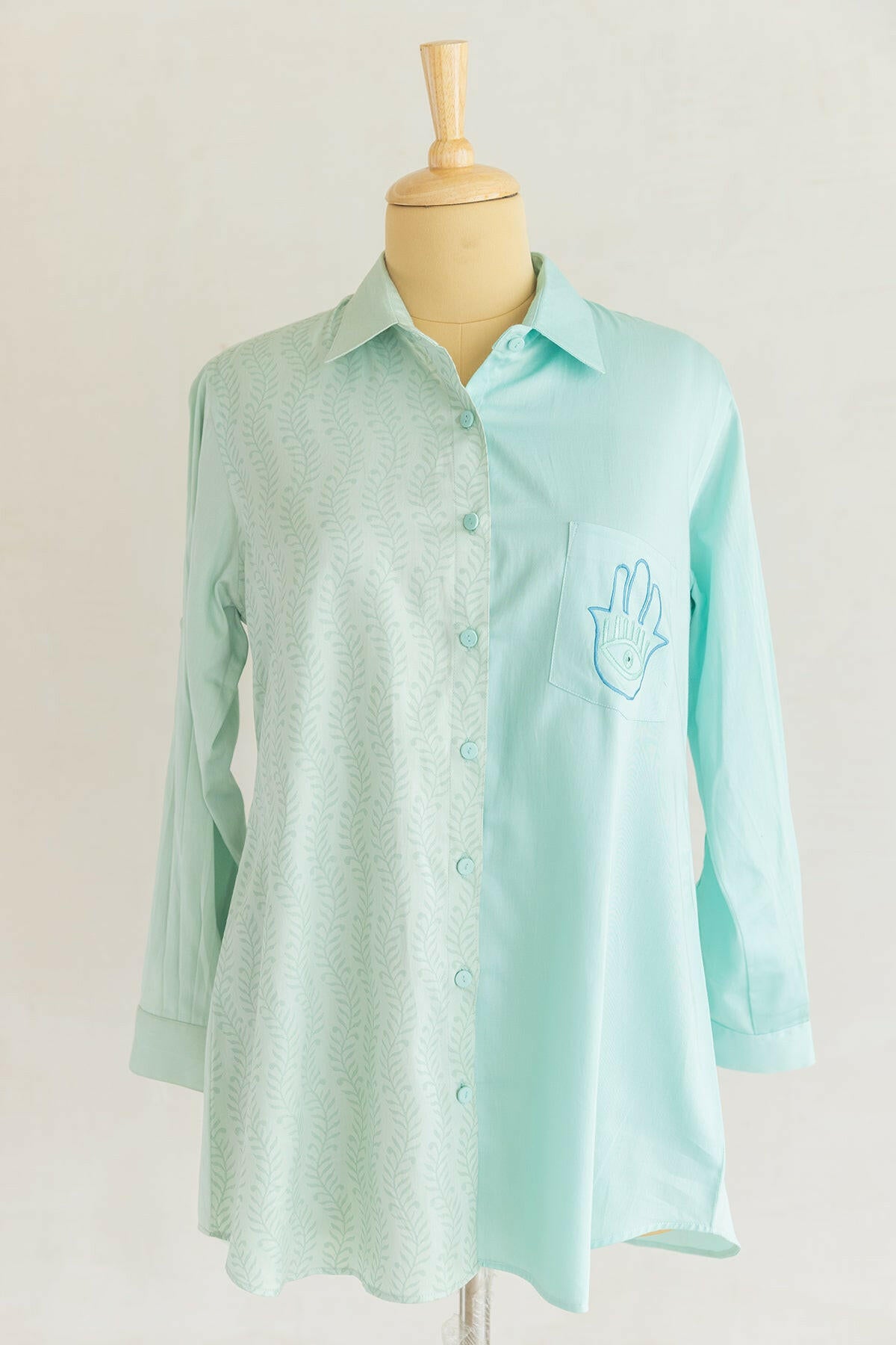 Half & Half Hamsa Shirt