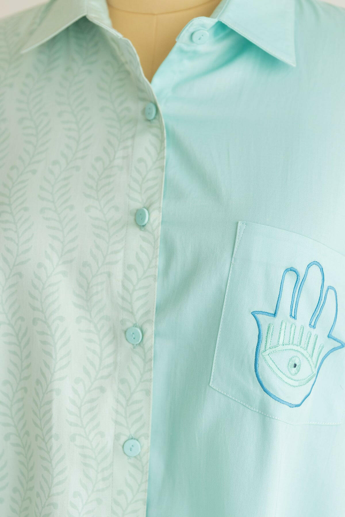 Half & Half Hamsa Shirt