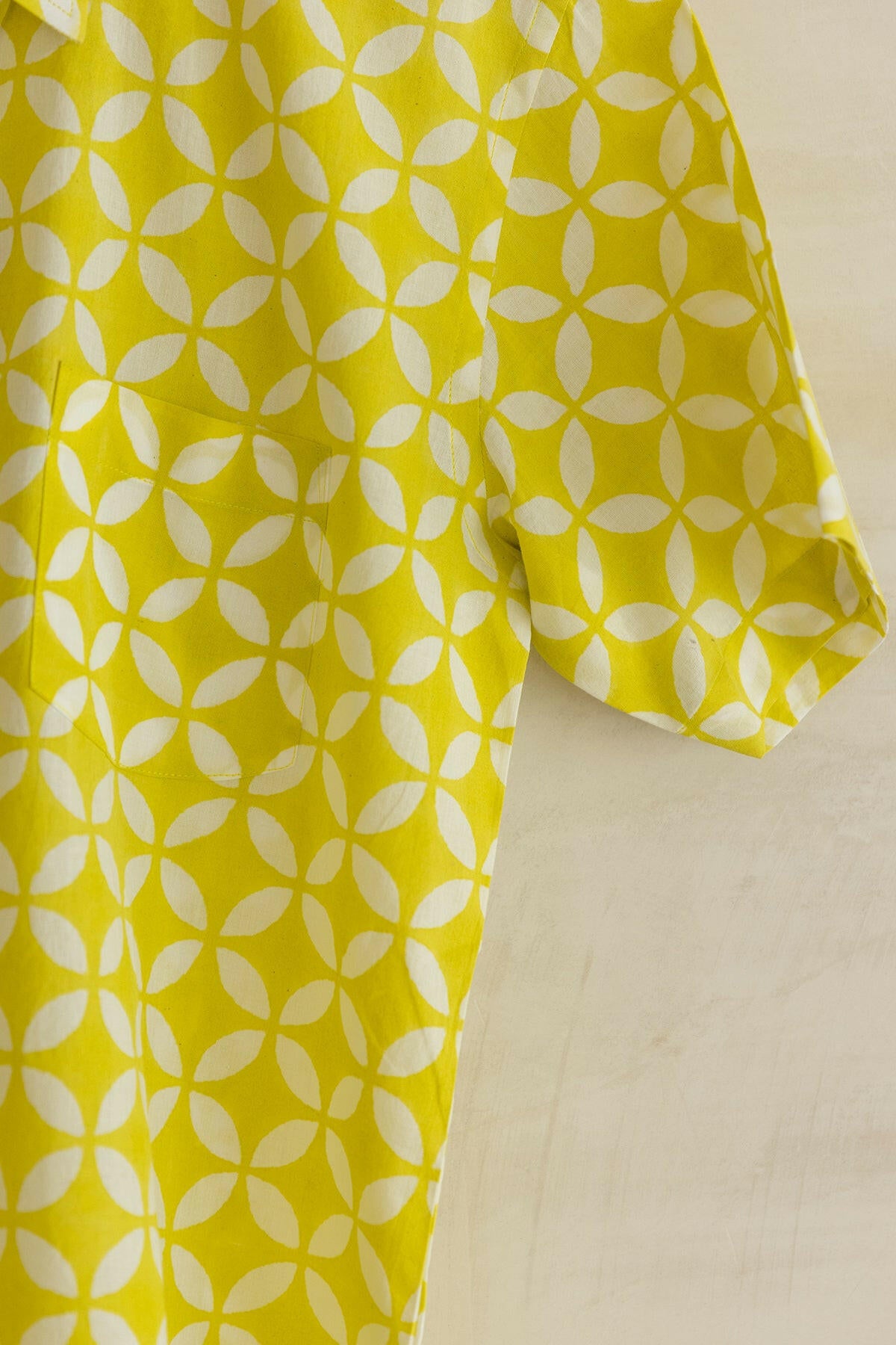 Lemon Green Men's Shirt