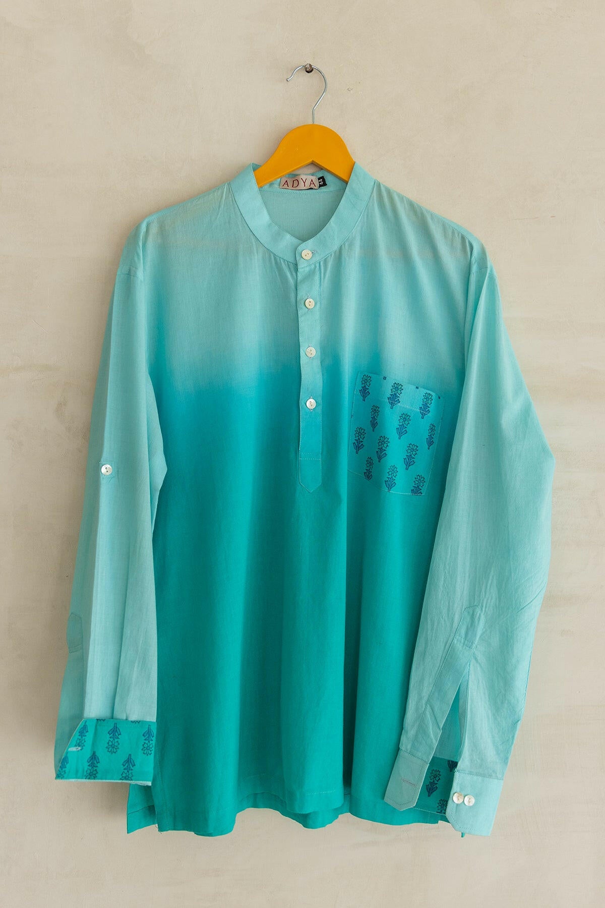 Green Ombre Men's Shirt