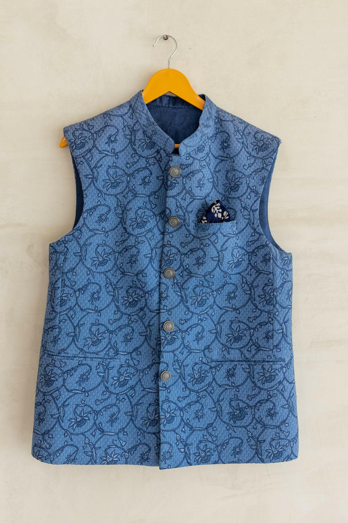 Nautical Blue Men's Bundi