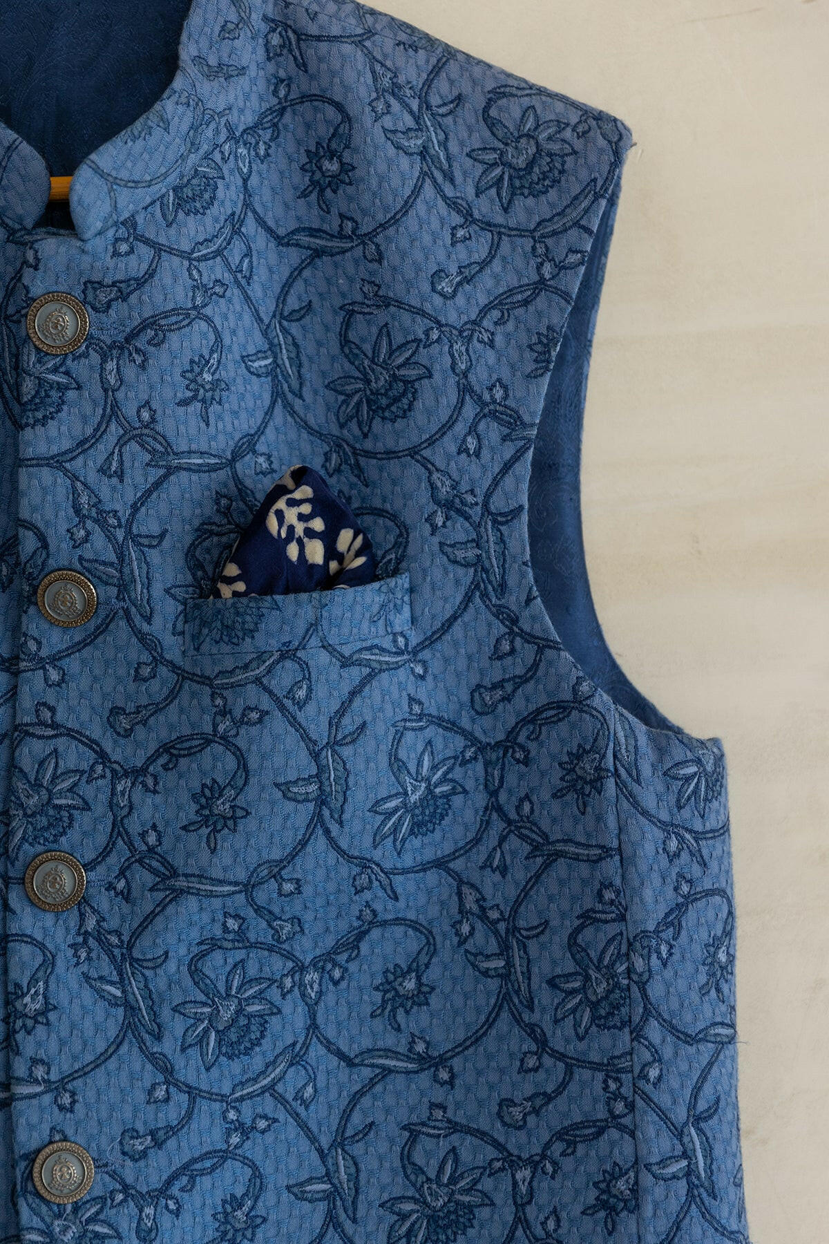 Nautical Blue Men's Bundi