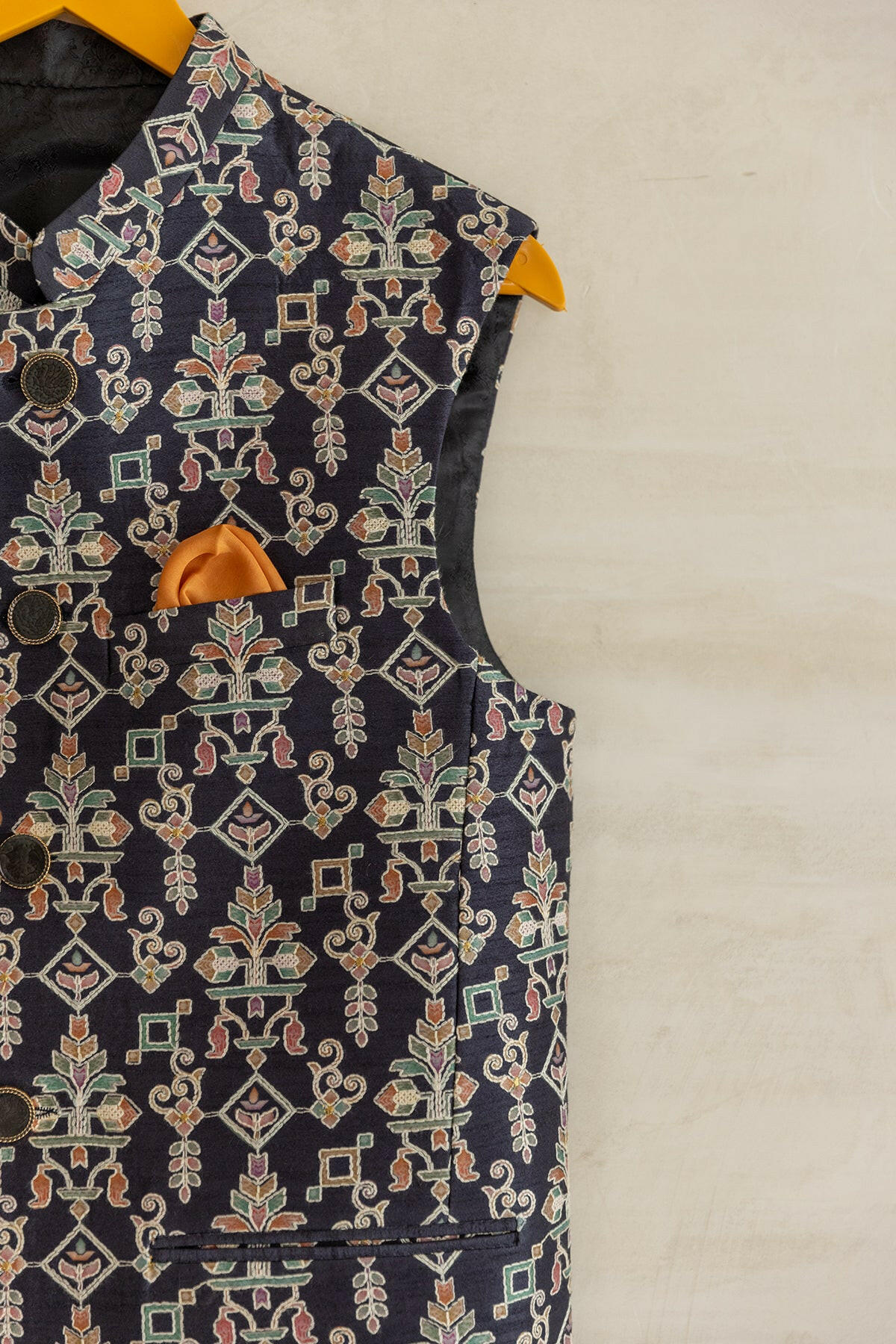 Midnight Blue Men's Bundi