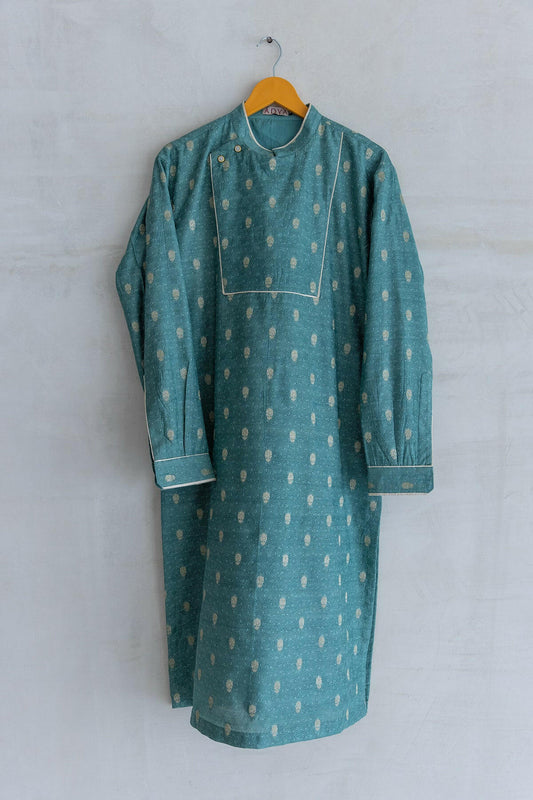 Teal Green Men's Kurta